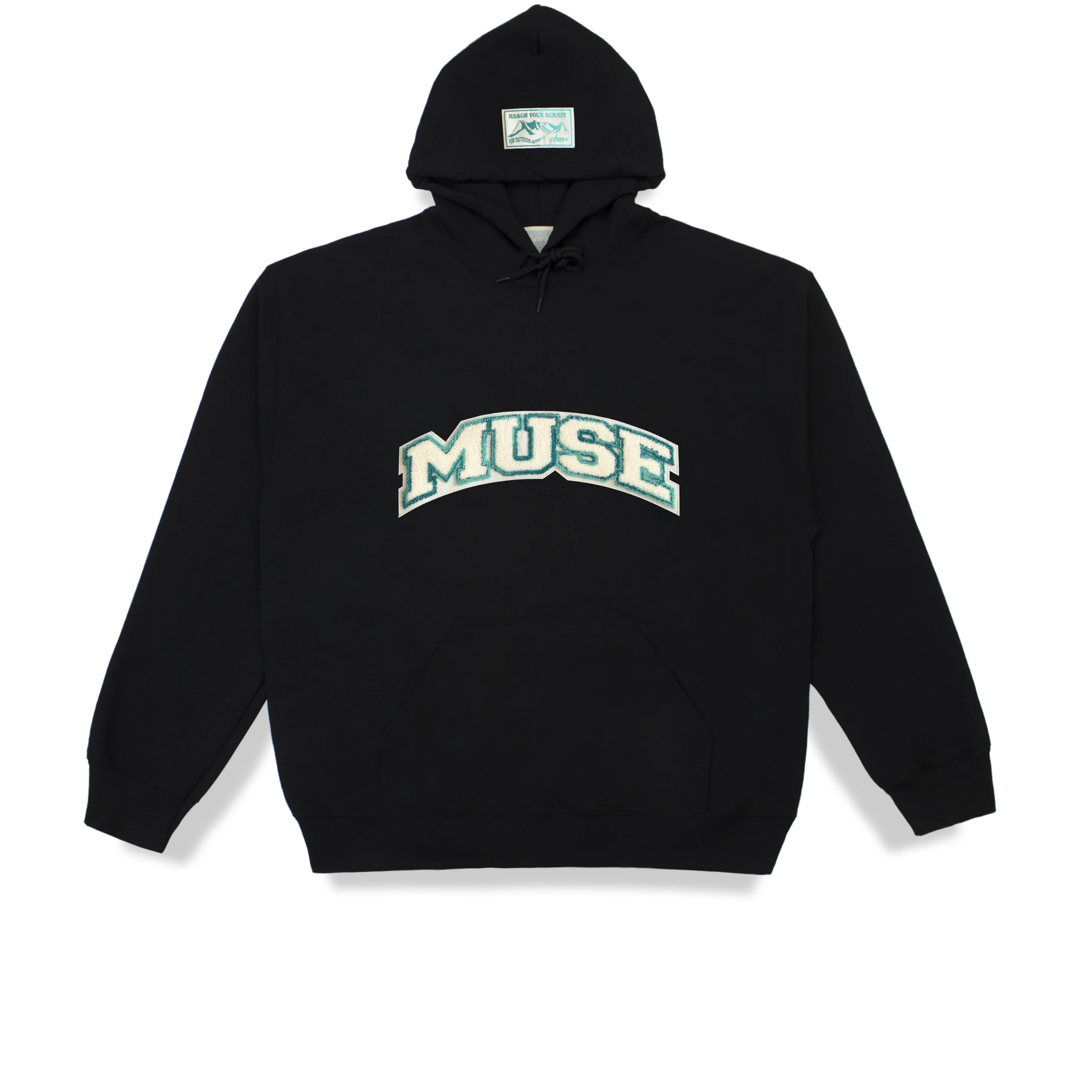 OG Chenille Black Hoodie - Bermuda