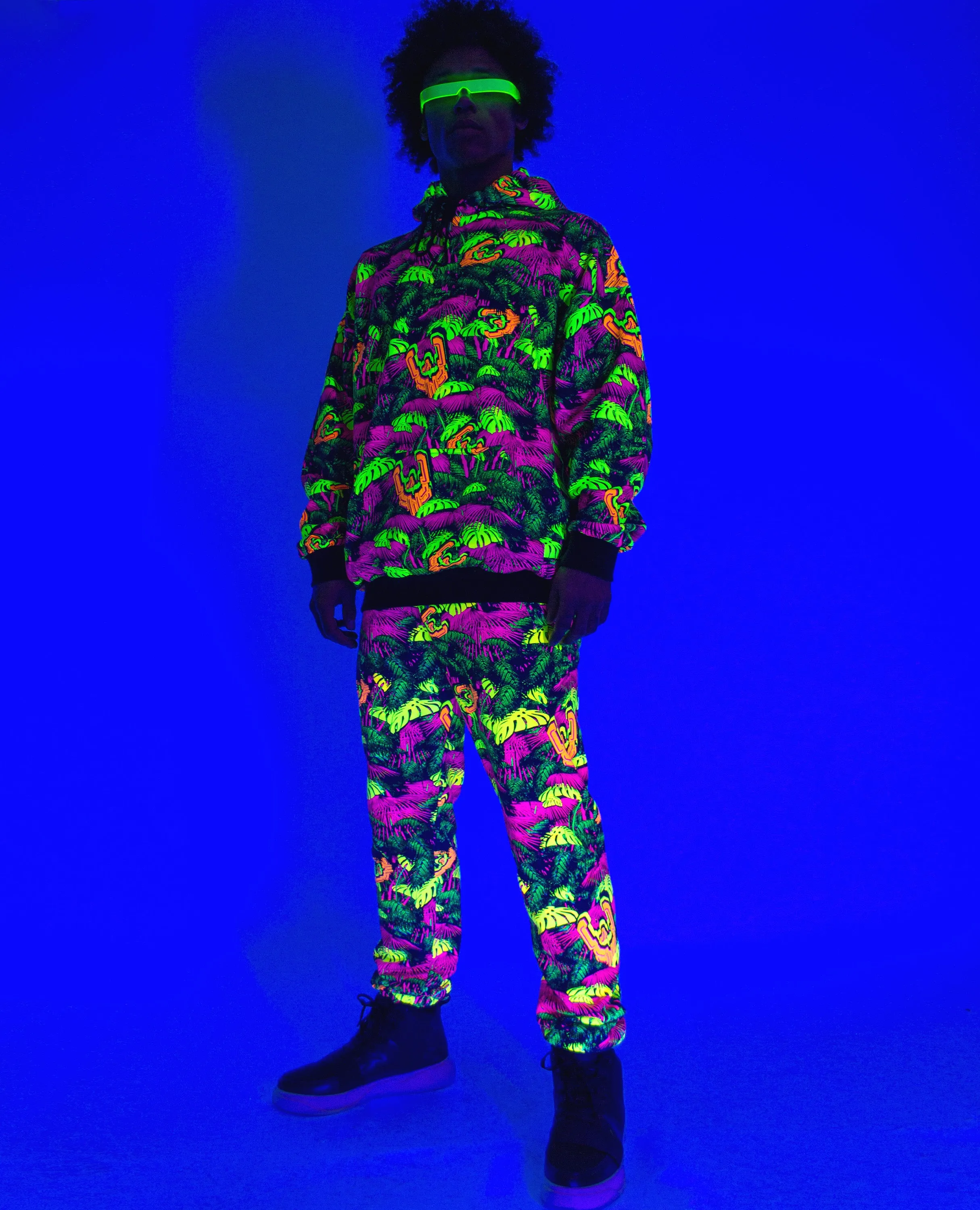 OVERSIZED JOGGER NEON JUNGLE