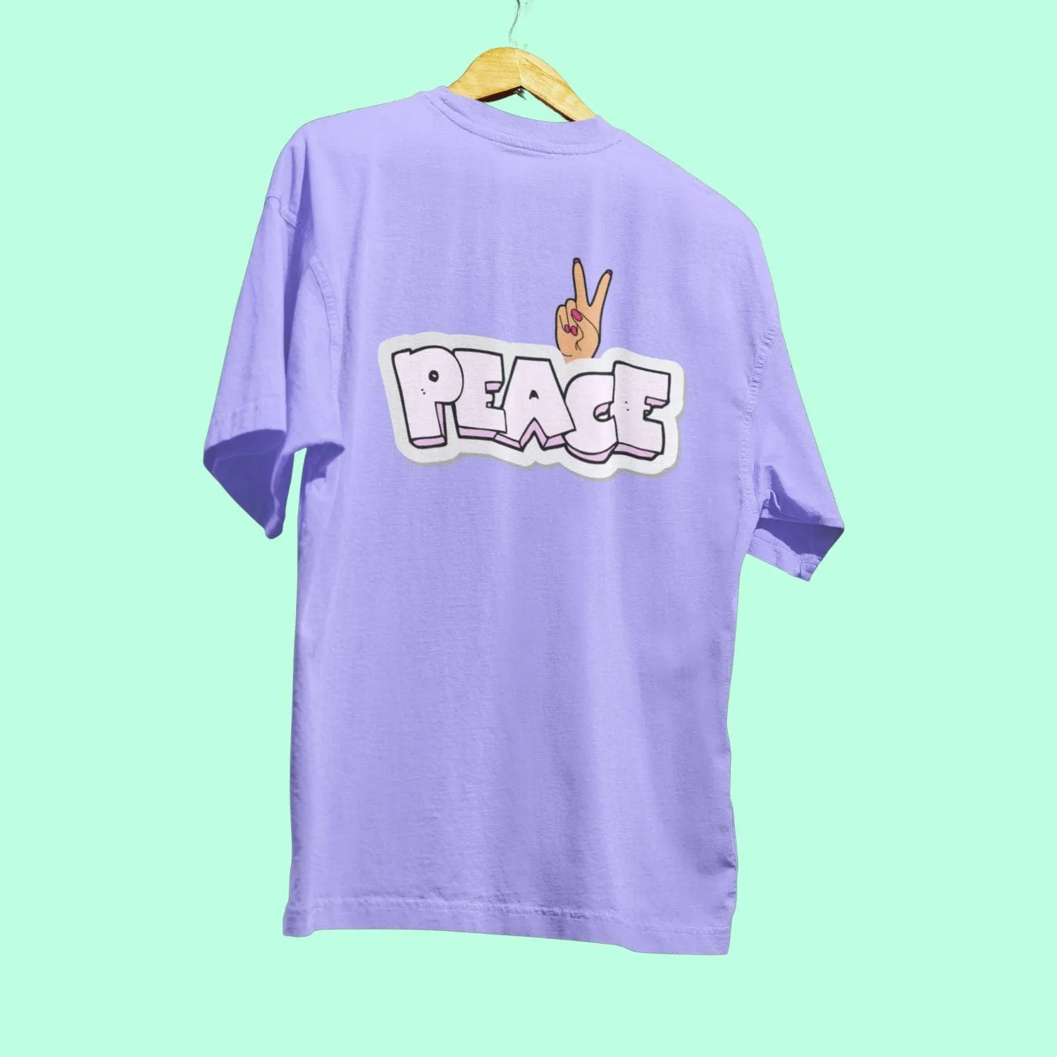 Peace - Women's Oversized T-Shirt