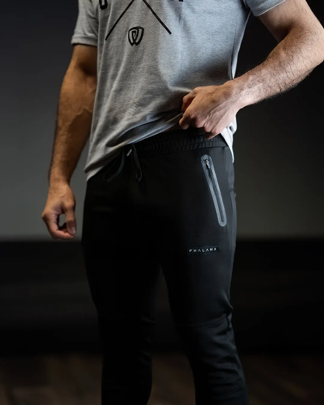 PHALANX OFF-DUTY TECHNICAL JOGGERS | BLACK