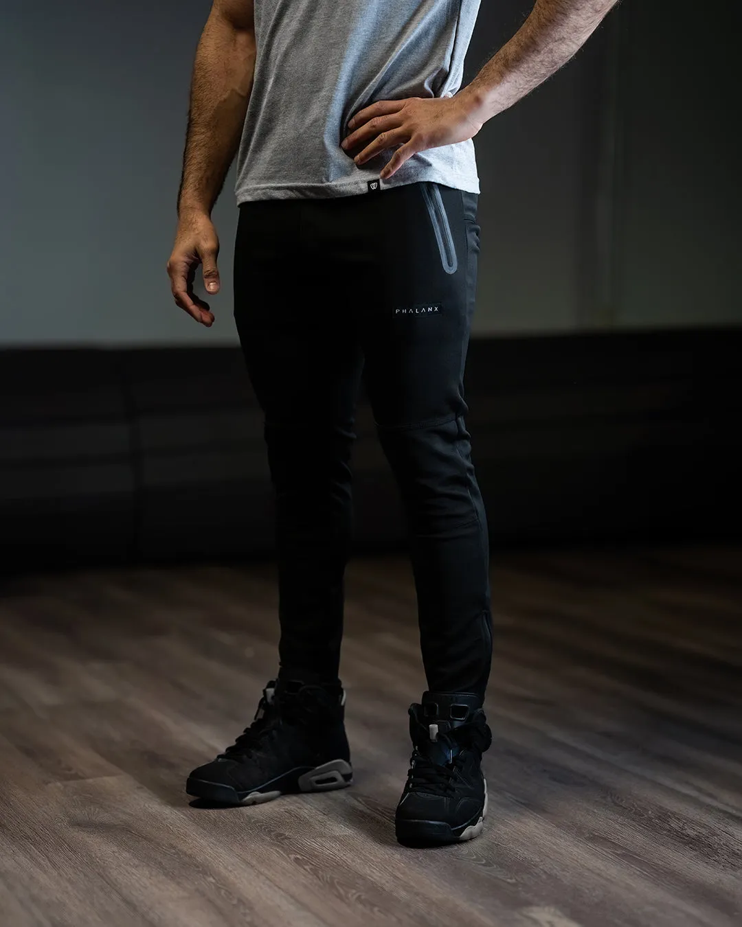 PHALANX OFF-DUTY TECHNICAL JOGGERS | BLACK