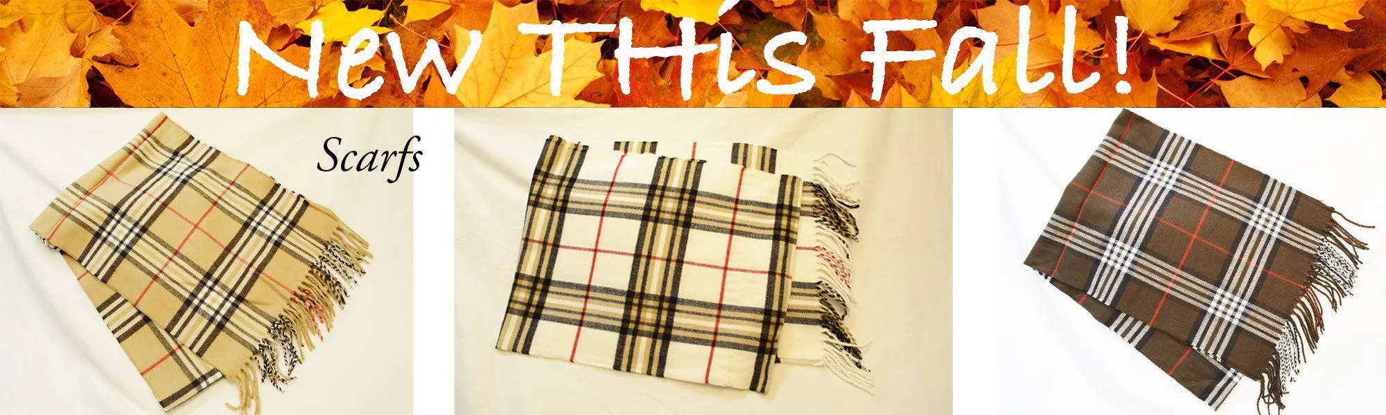 Plaid Scarf, Warm, Soft & Colorful for Men & Women