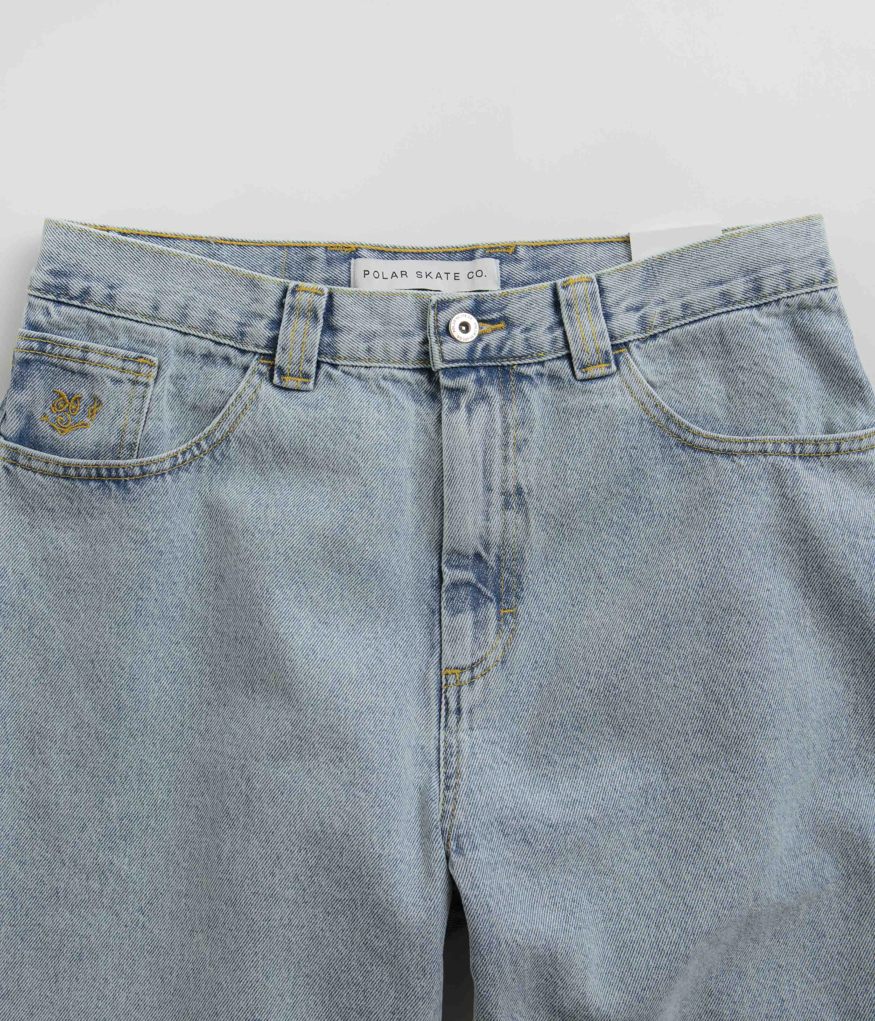 Polar '92 Denim Jeans - Light Blue