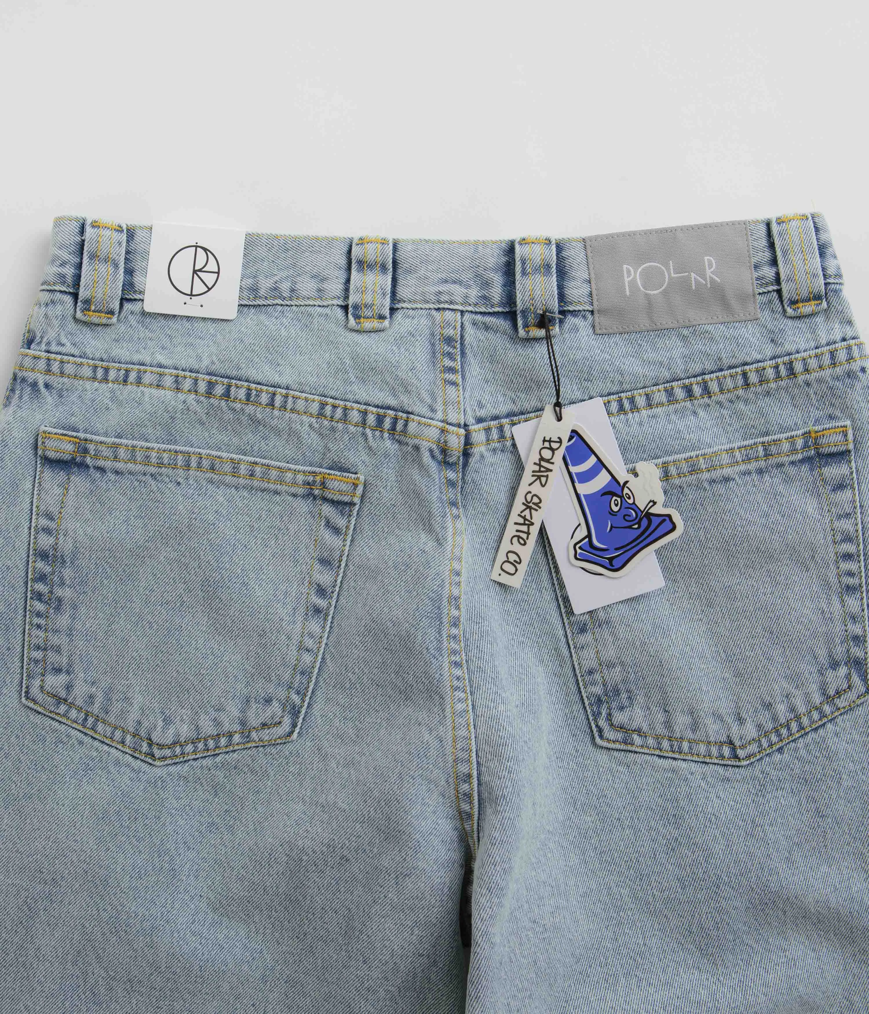 Polar '92 Denim Jeans - Light Blue