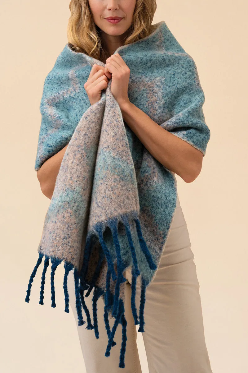 Powder Melia Cosy Scarf - Denim