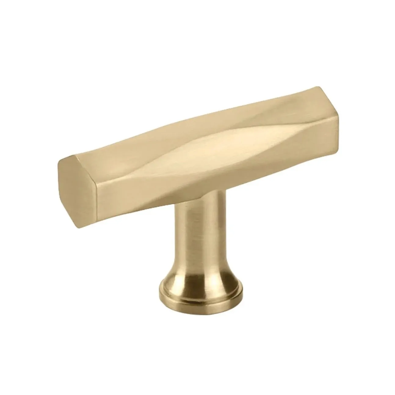 "American Designer" T-Bar Drawer Pulls in Champagne Bronze