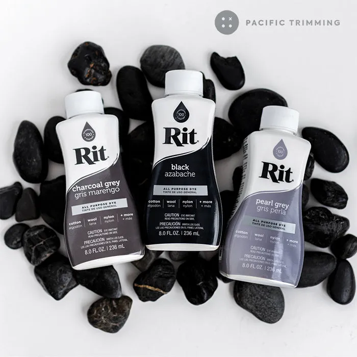 Rit All Purpose Dye Liquid Charcoal Grey