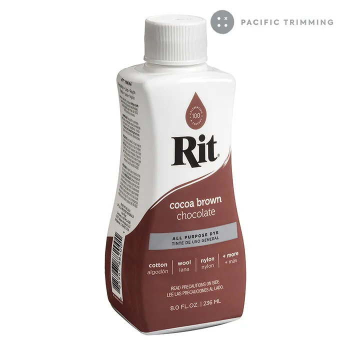 Rit All Purpose Dye Liquid Cocoa Brown