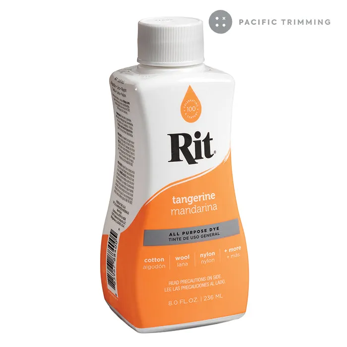 Rit All Purpose Dye Liquid Tangerine