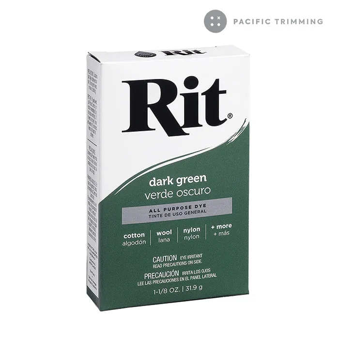 Rit All Purpose Dye Powder Dark Green