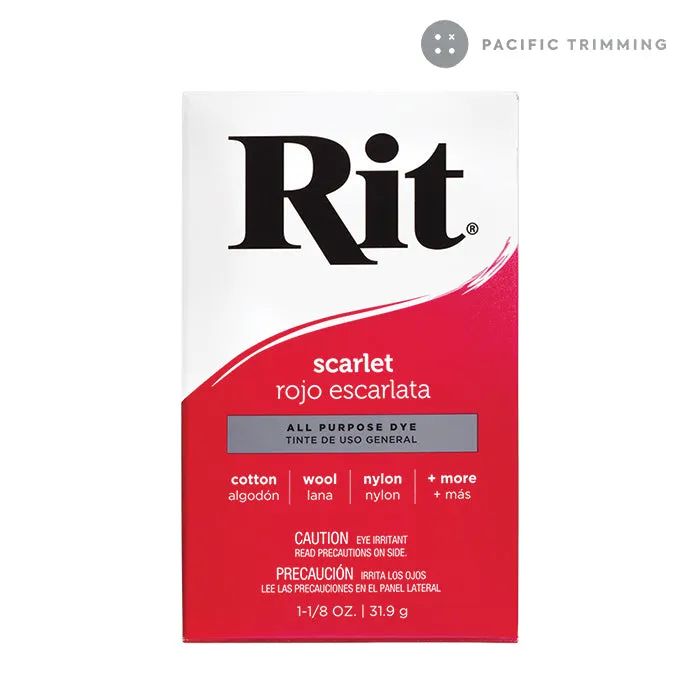 Rit All Purpose Dye Powder Scarlet