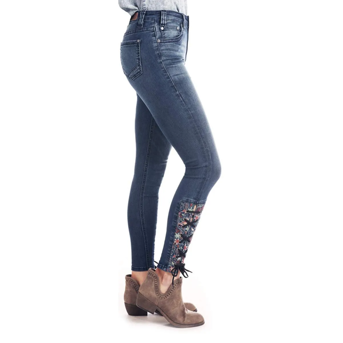 Rock & Roll Cowgirl High-Rise Skinny Extra Stretch Jean, 26