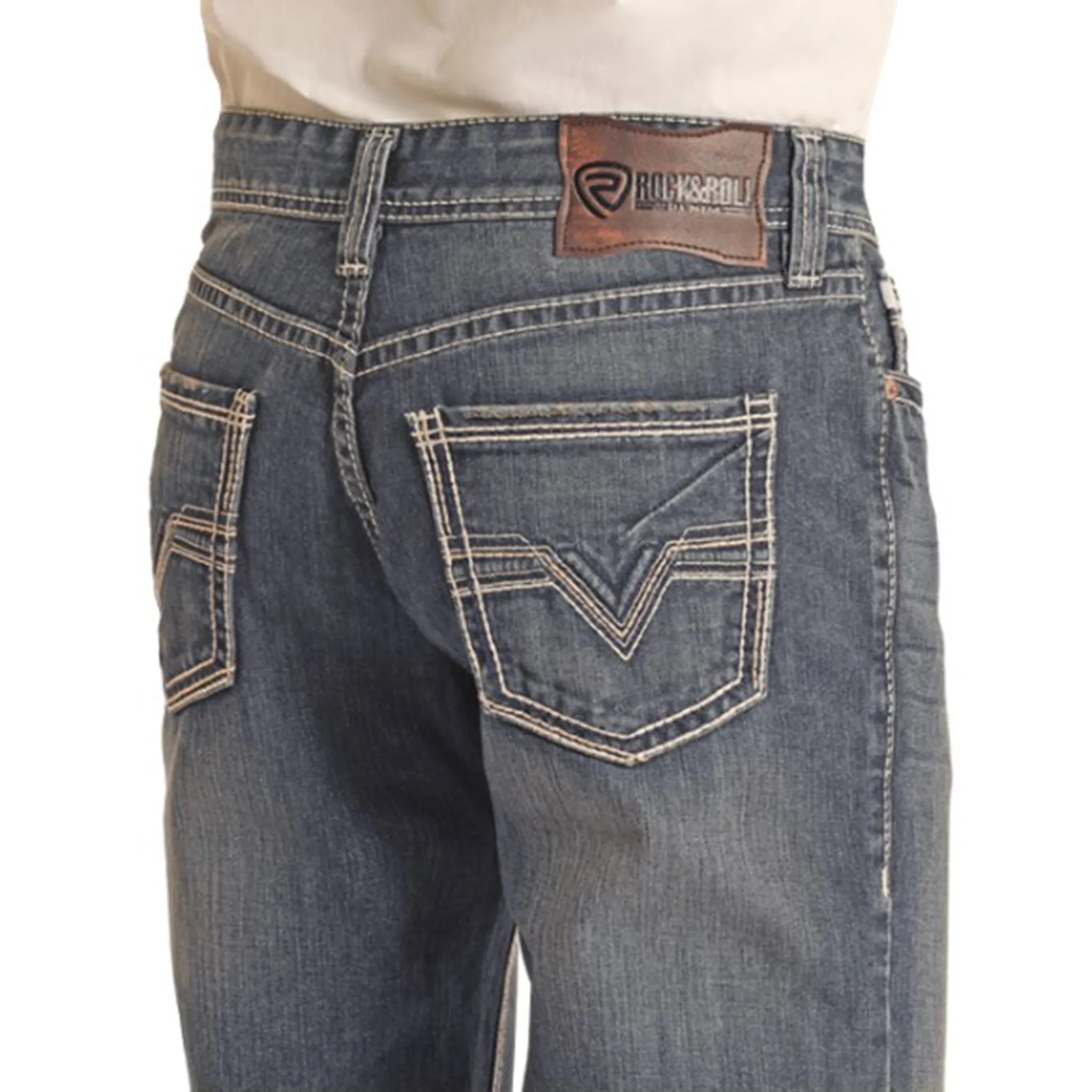 Rock & Roll Denim Men's Vintage Double Barrel Jeans