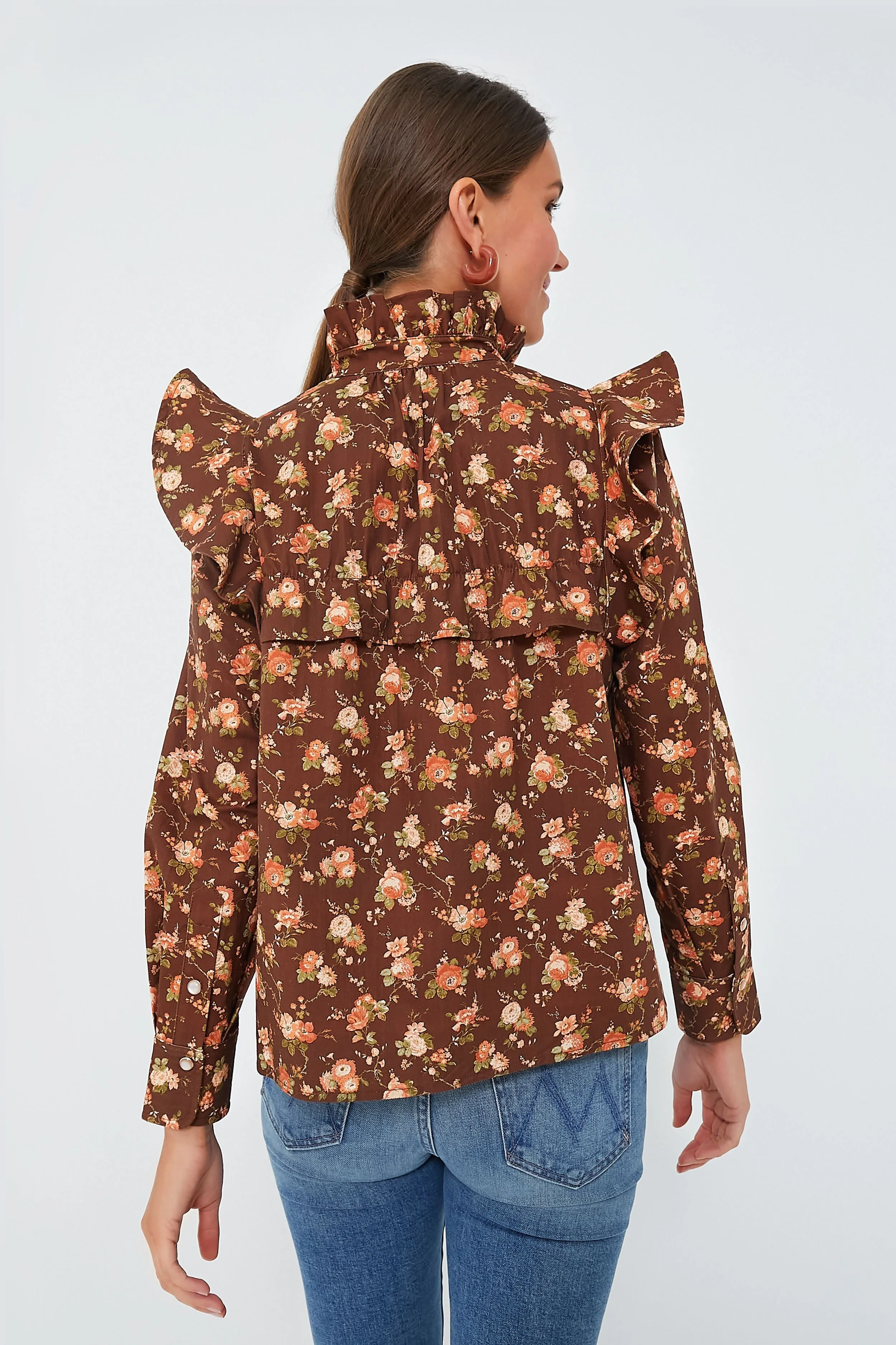 Rosewood Chintz Winnie Blouse