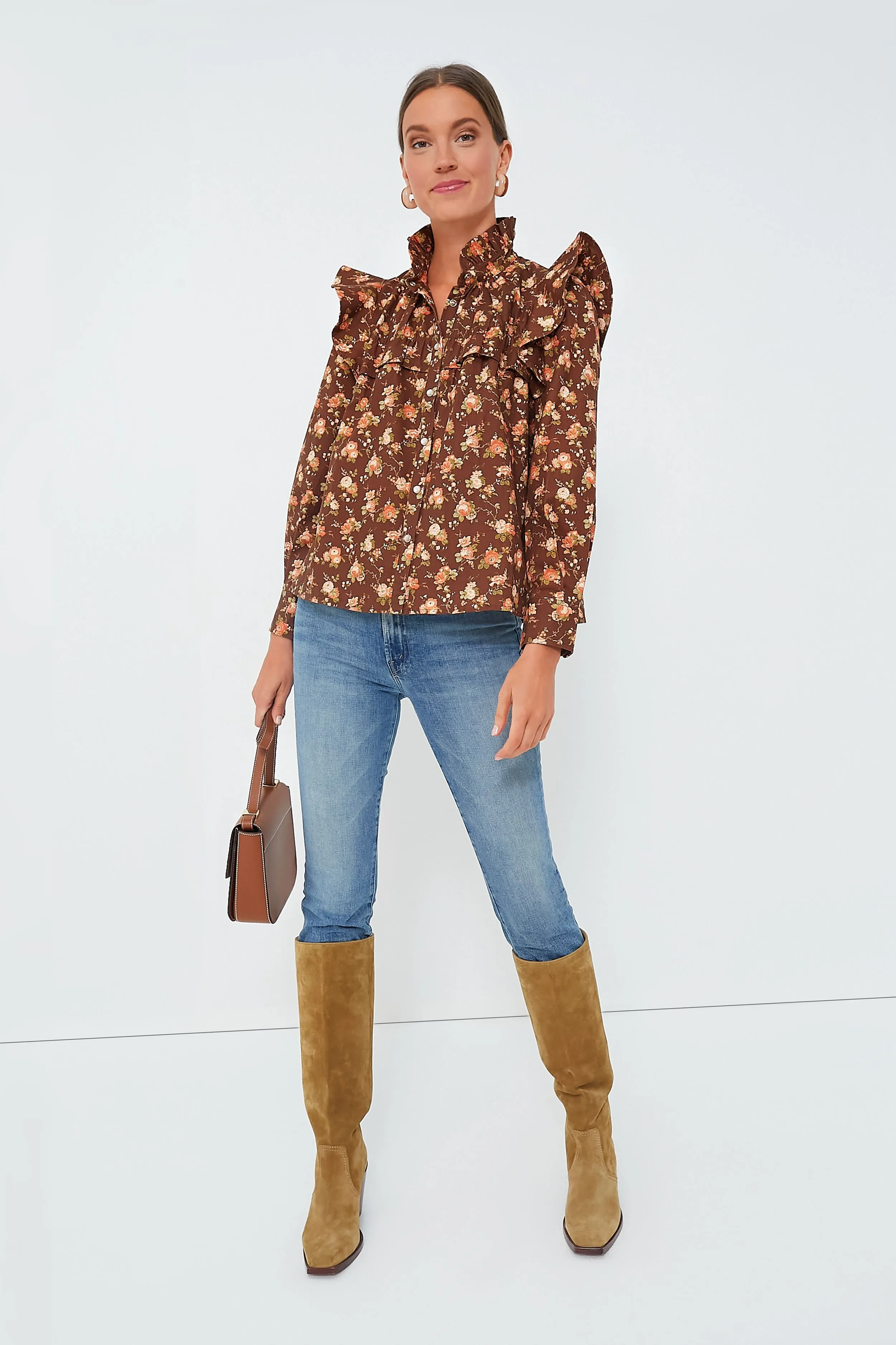 Rosewood Chintz Winnie Blouse