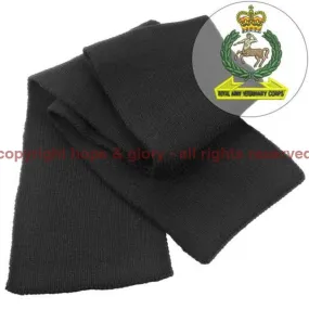 Royal Army Veterinary Corps Heavy Knit Scarf