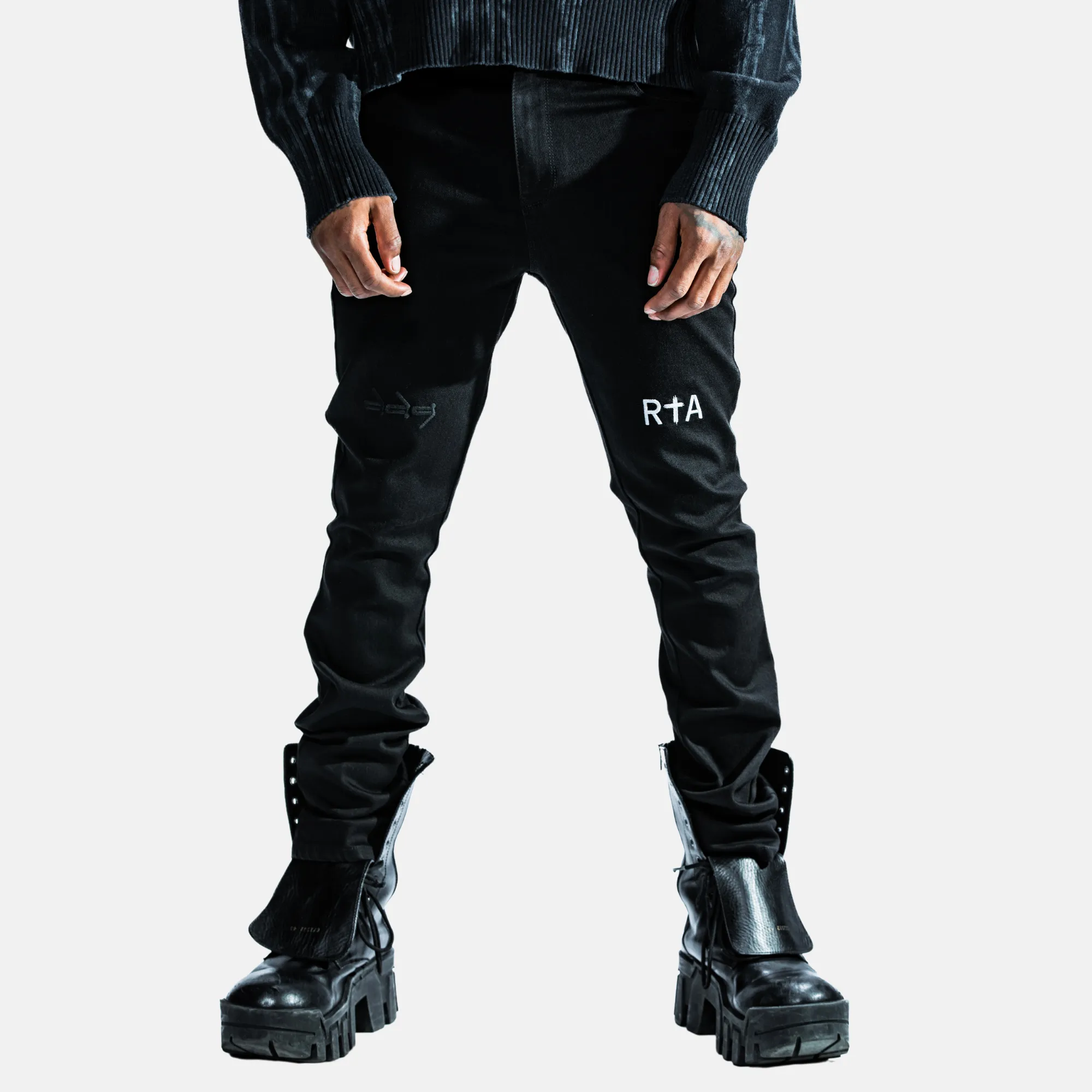 RTA x DDG Black Bryant Jeans