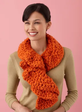 Ruffle Scarf (Crochet) - Version 3