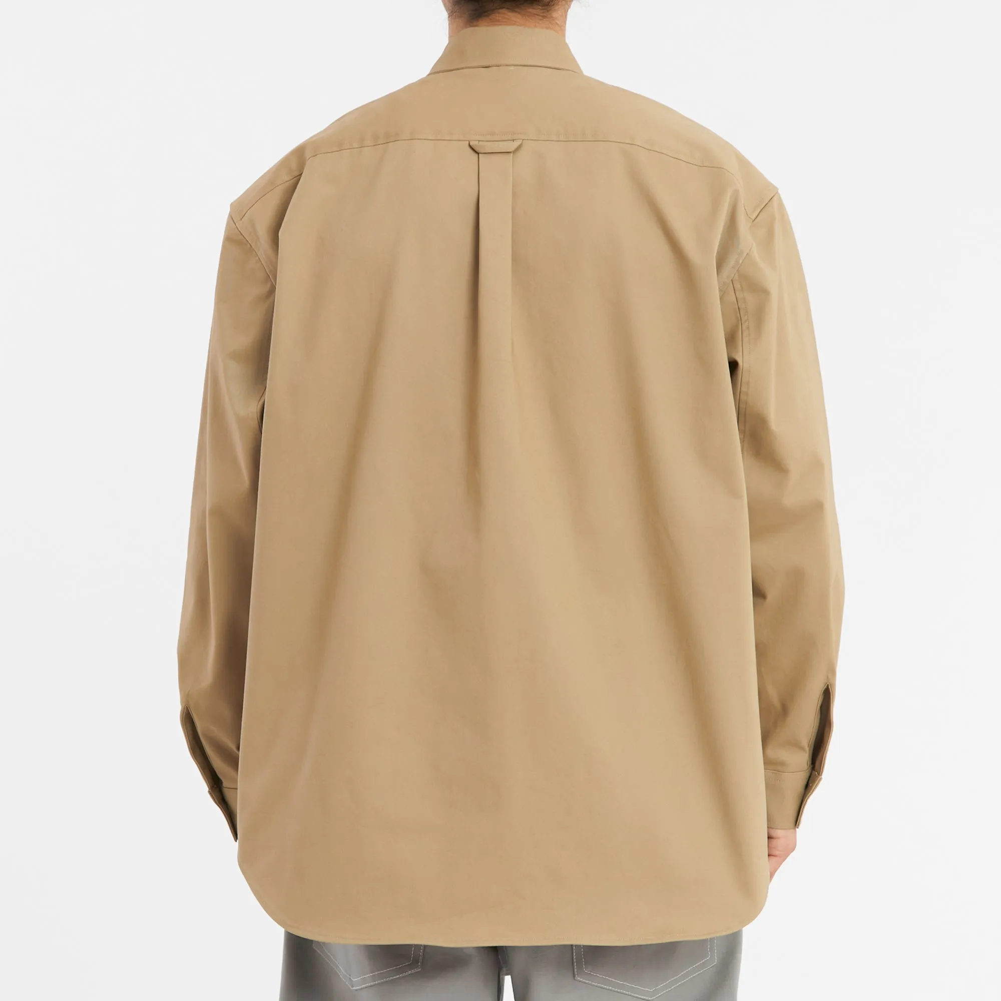 Savant Shirt - Organic Cotton Khaki Twill