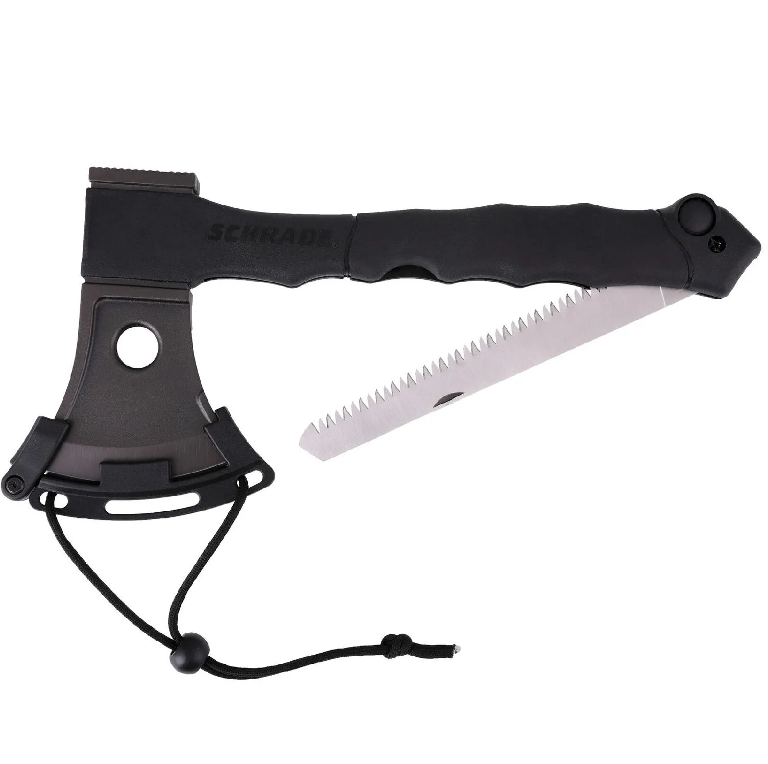 Schrade Mini Axe-Saw Combo 12.0 in Overall Length