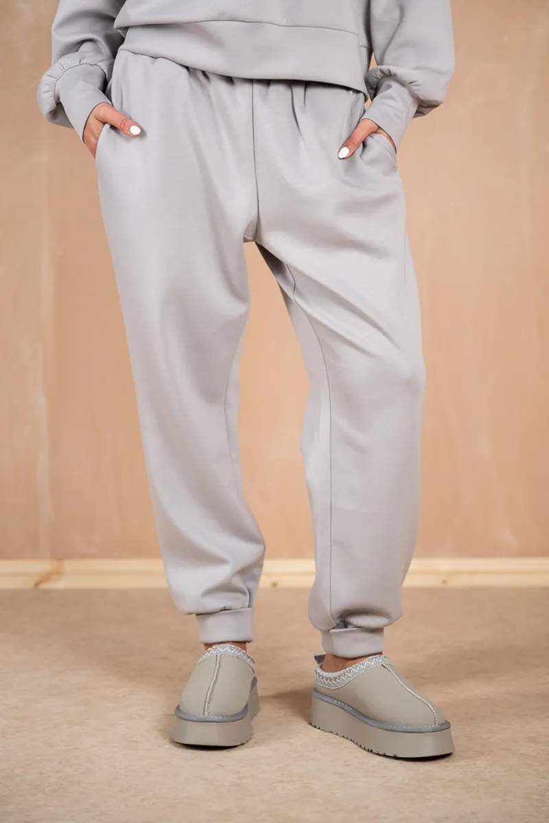 Soft Scuba Joggers - Grey