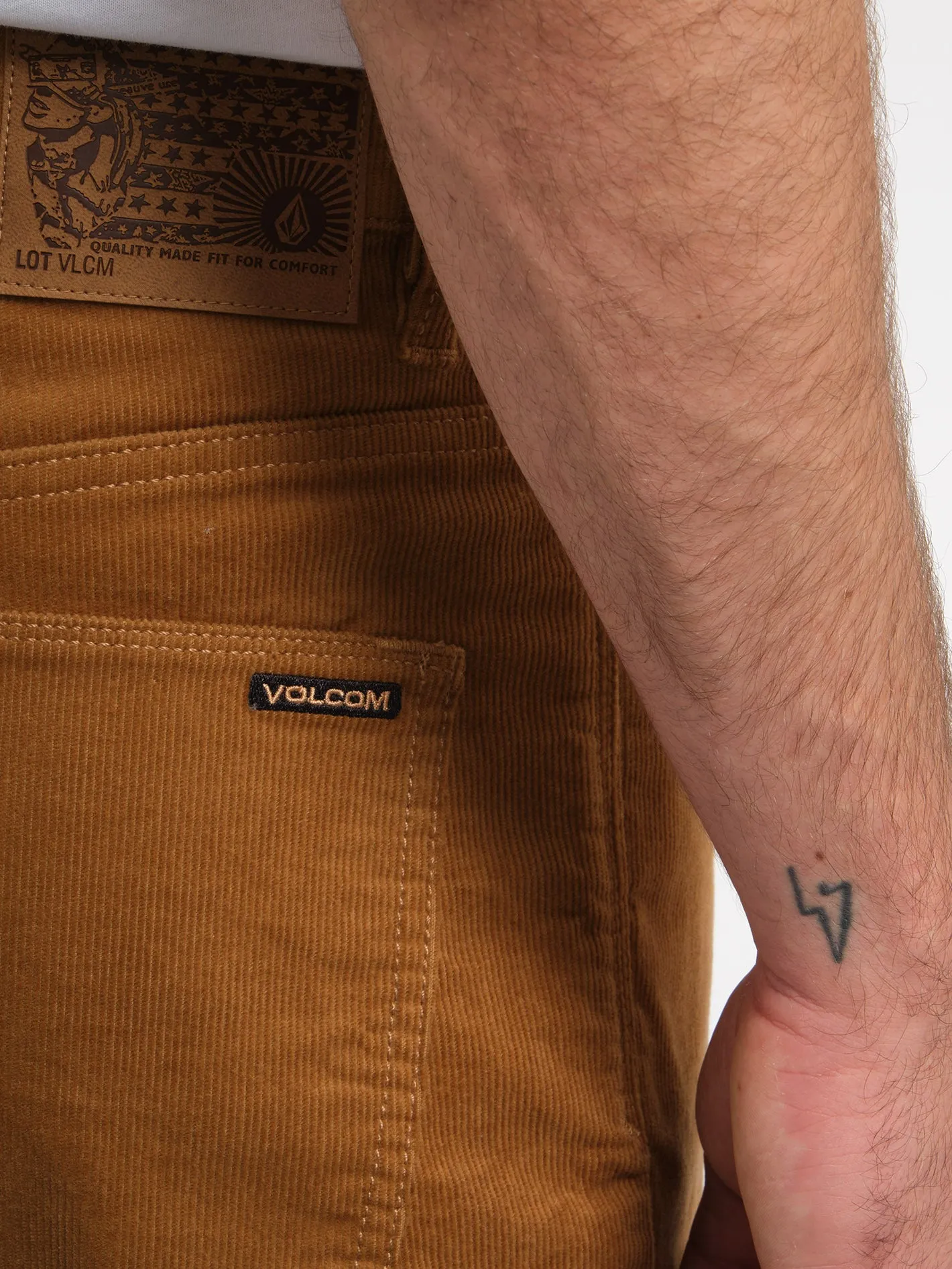 Solver 5 Pocket Corduroy Trousers - TOBACCO