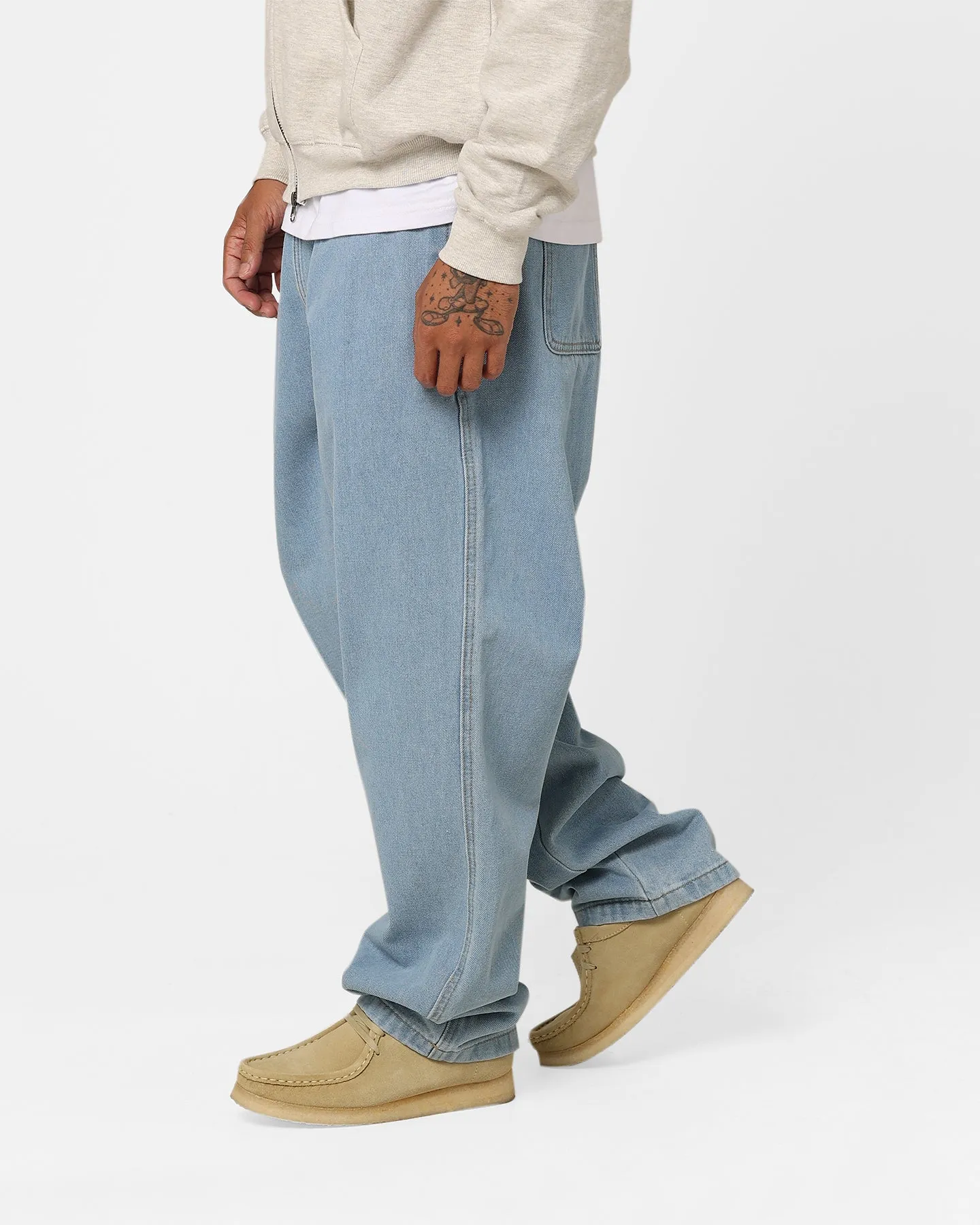 Stussy Workgear Denim Beachpants Mid Blue