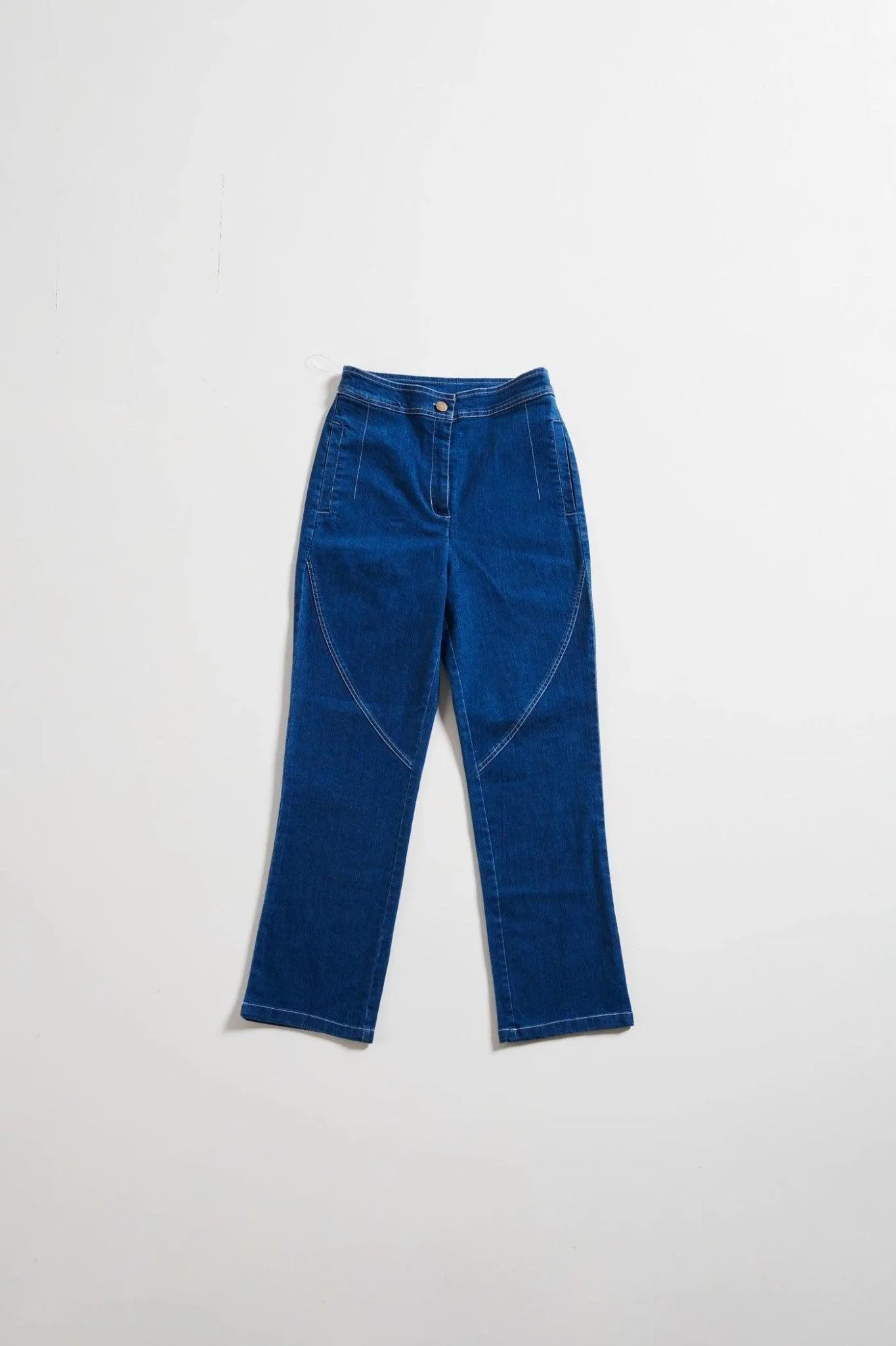 Tailor Seamed Denim Jeans