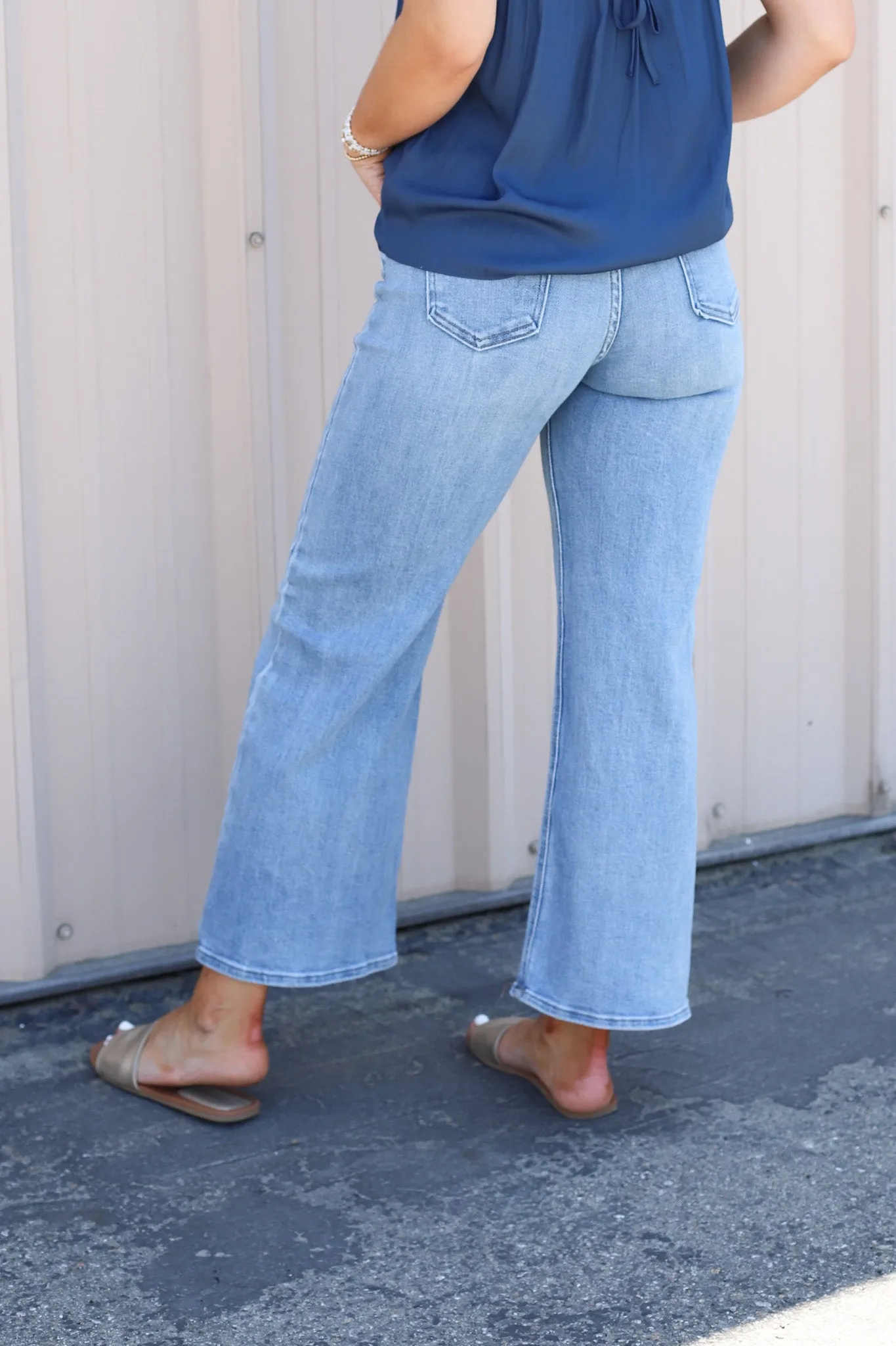 Teagan Wide Leg Jeans