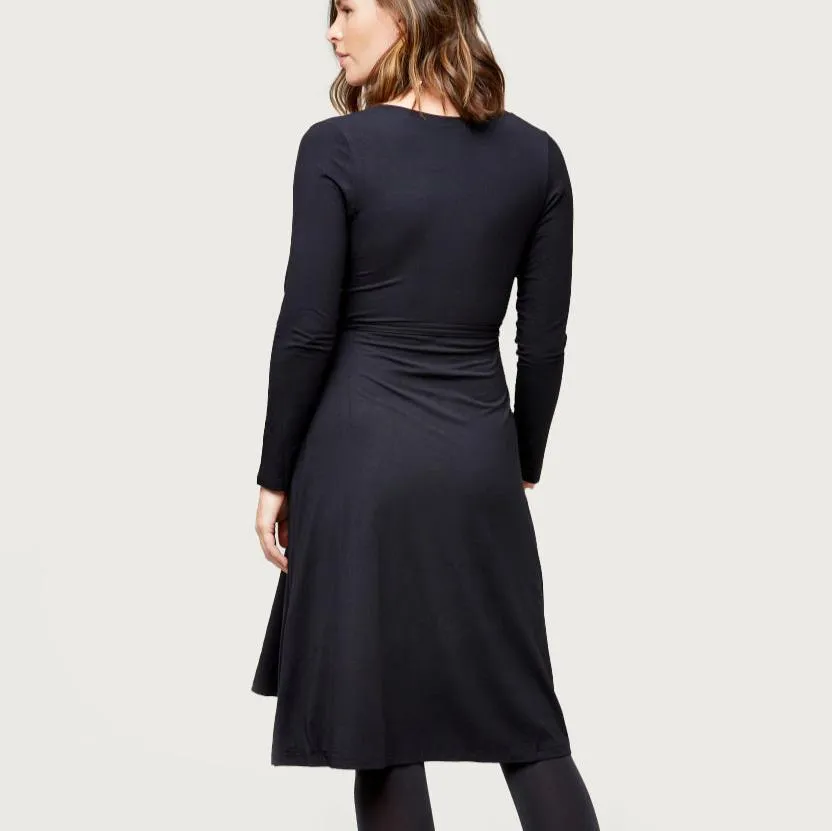 Tessa Maternity   Nursing Wrap Dress