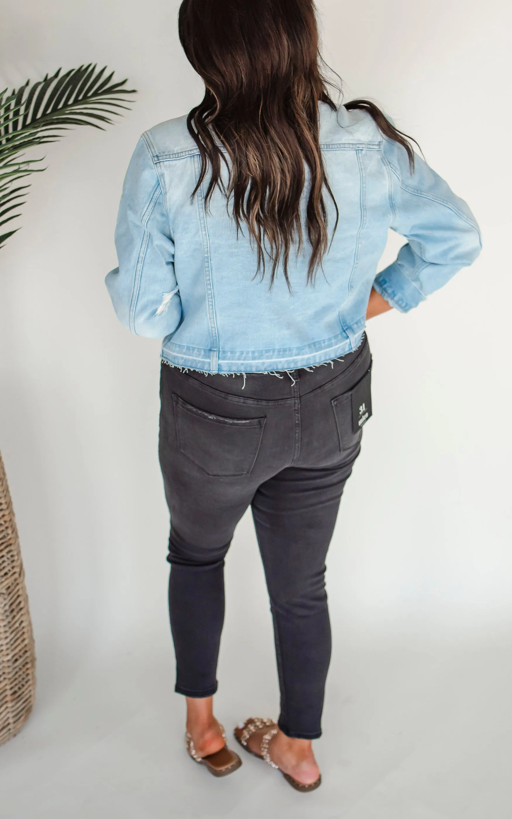 The Eva High Rise Ankle Skinny Denim Jean | Mica *