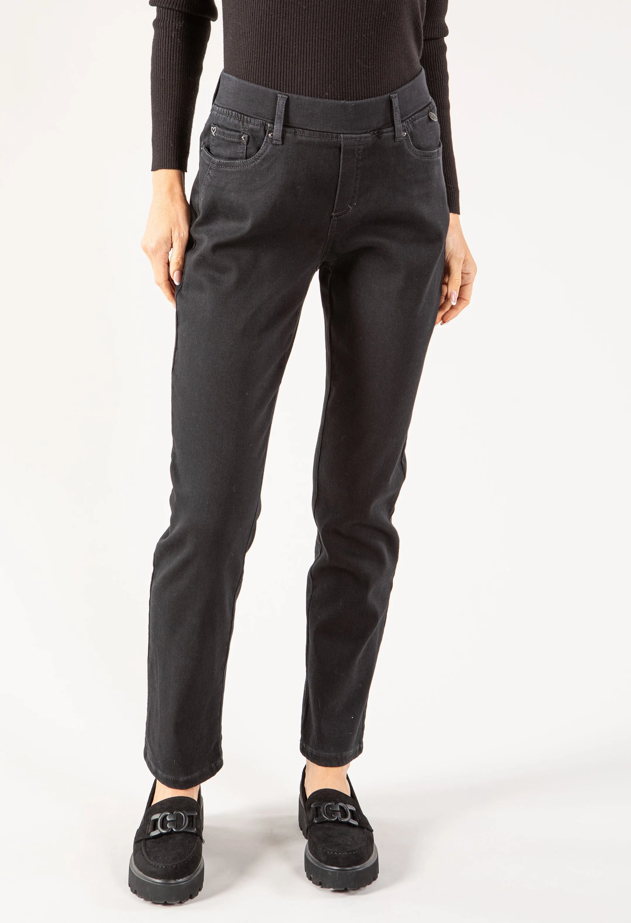 Thermo Denim Pull On Jeans