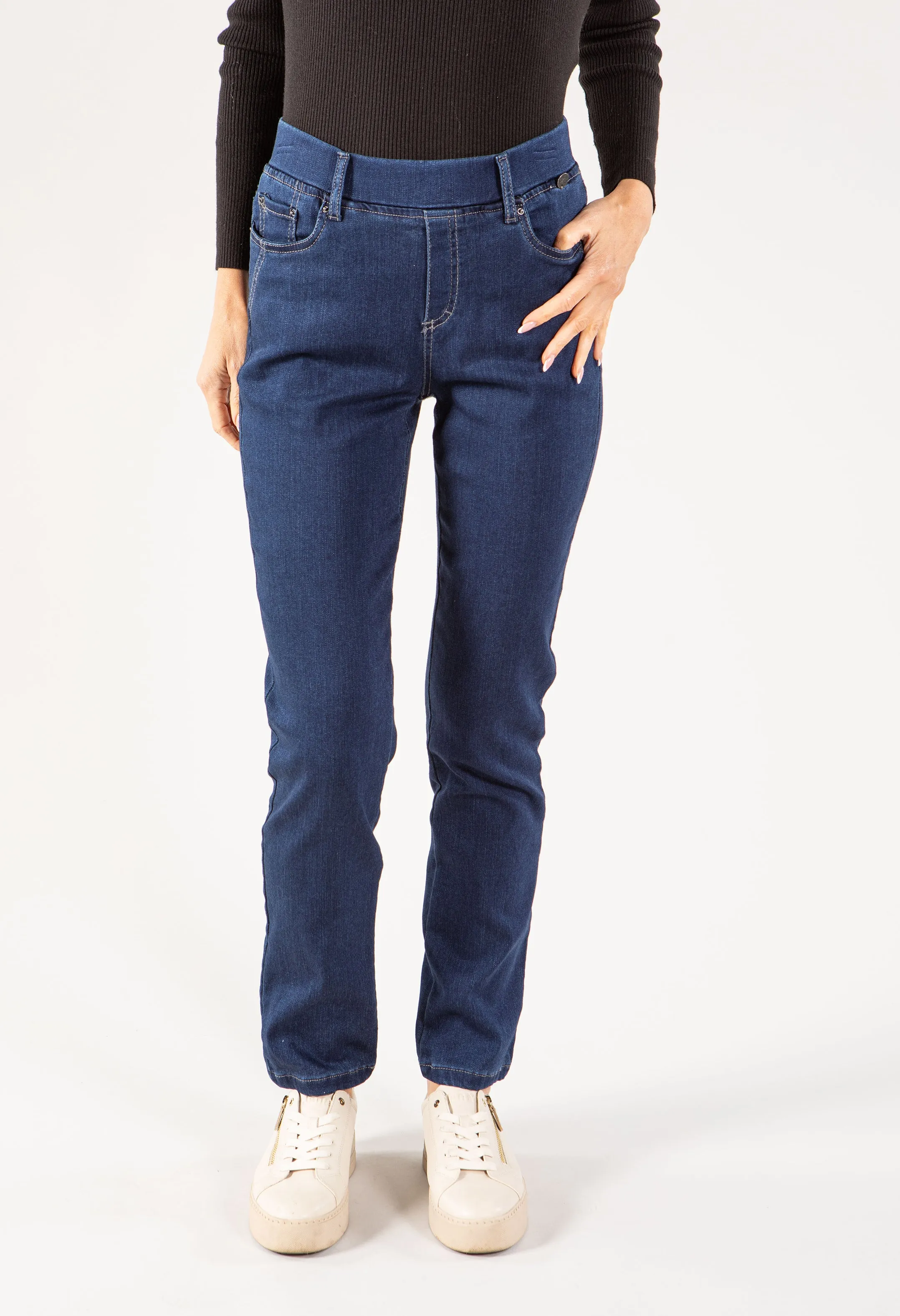 Thermo Denim Pull On Jeans