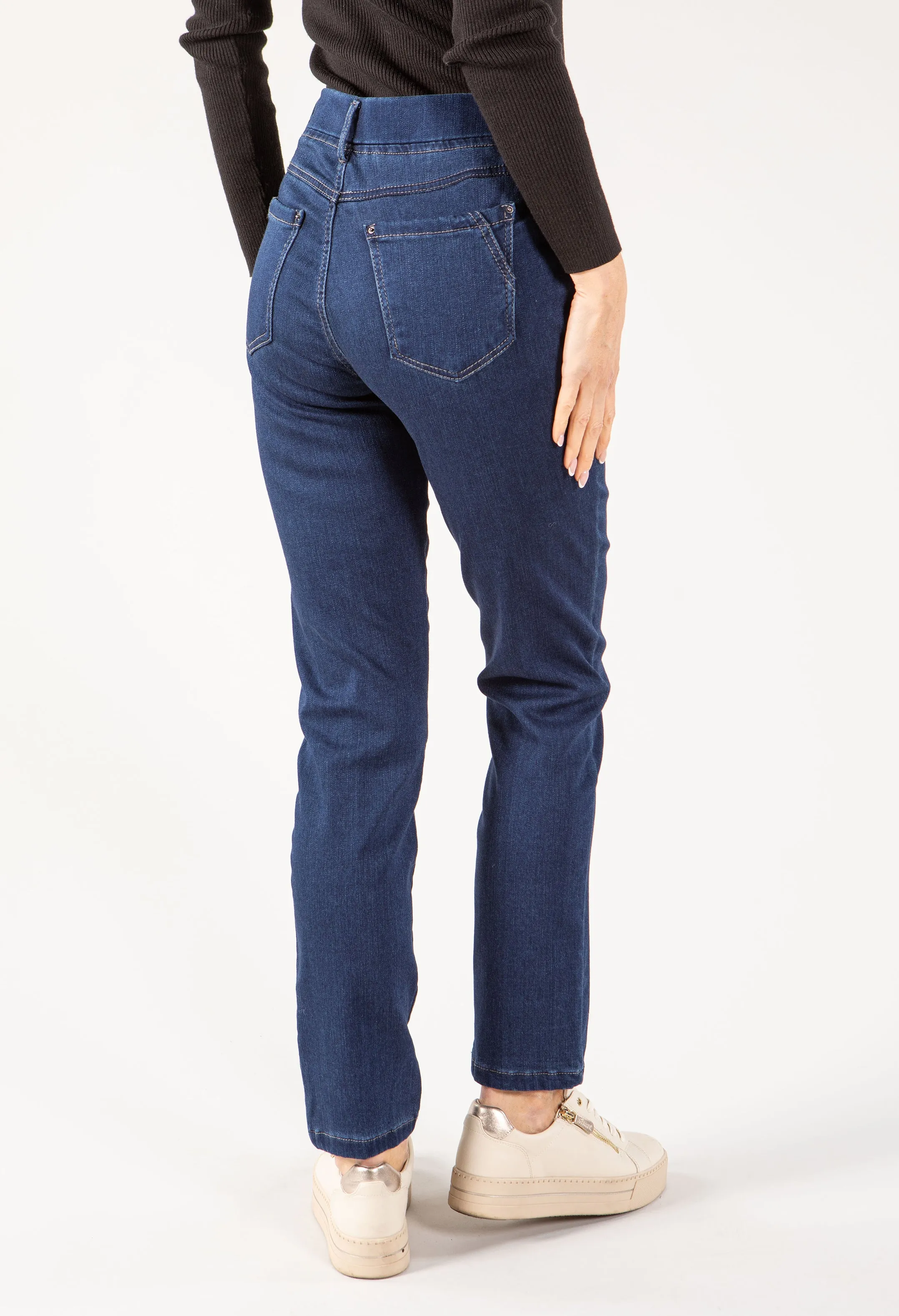 Thermo Denim Pull On Jeans