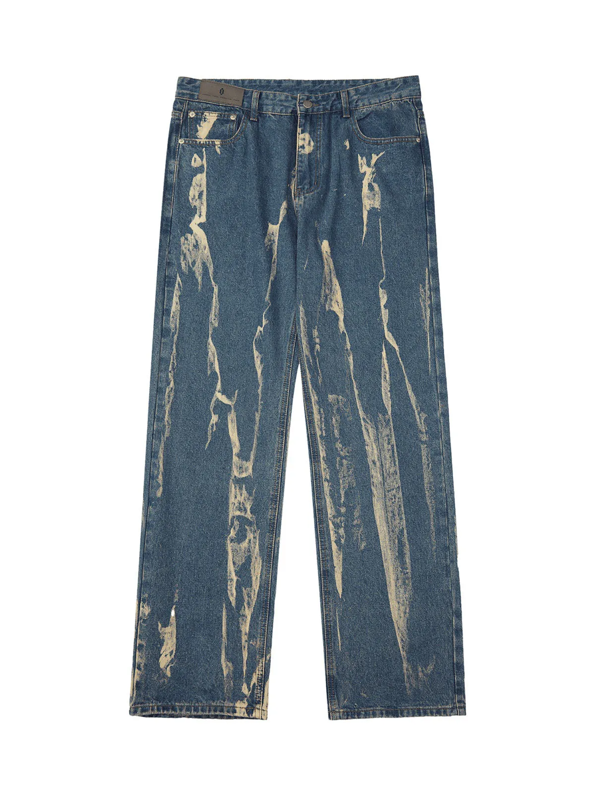 Thesupermade Lightning Flying Tie-Dye Hip-Hop Jeans