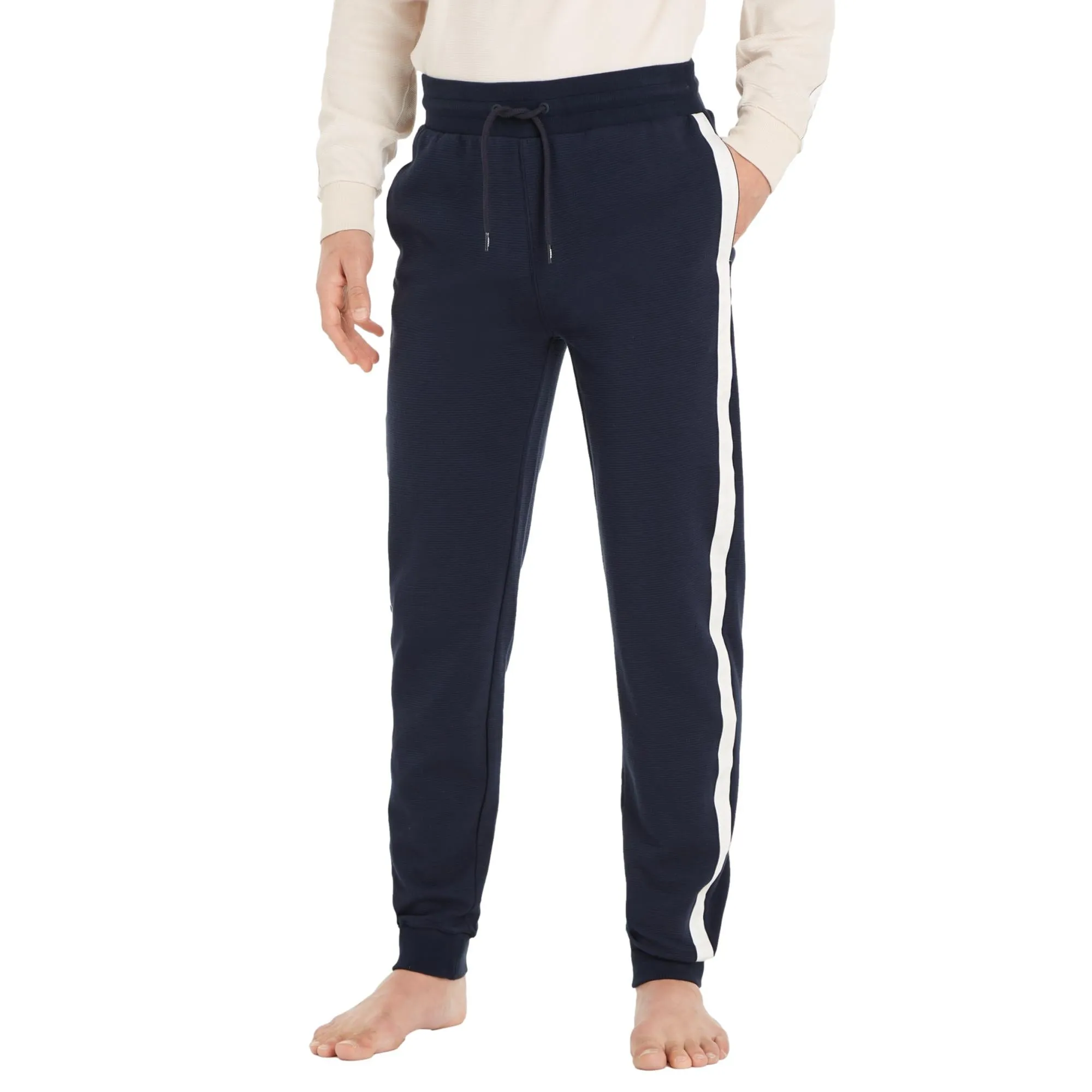 Tommy Hilfiger Mens TH Established HWK Track Pant - Desert Sky