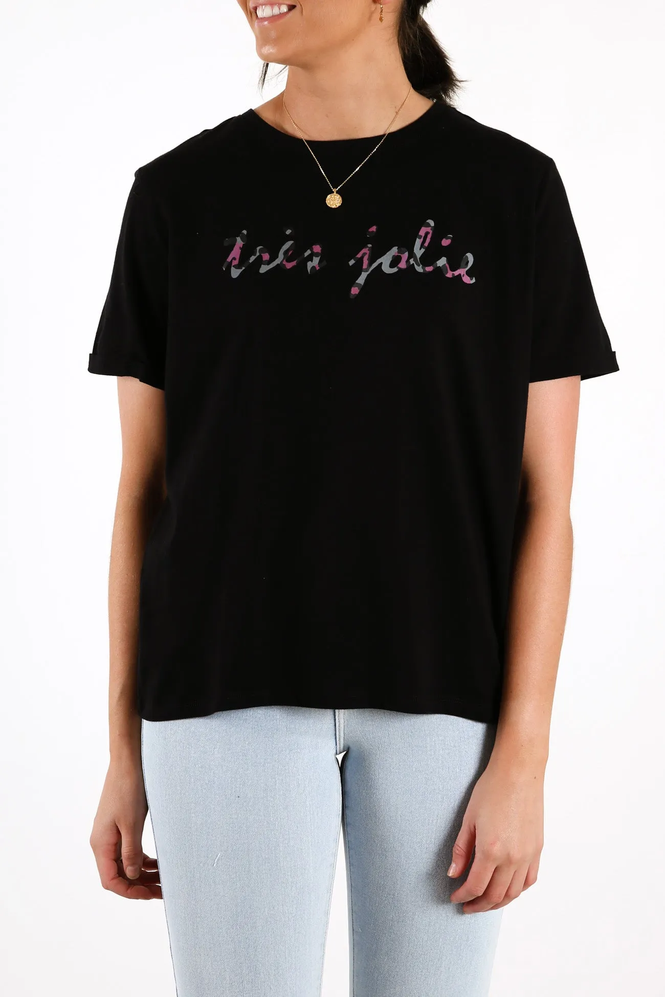 Tres Jolie Tee Black