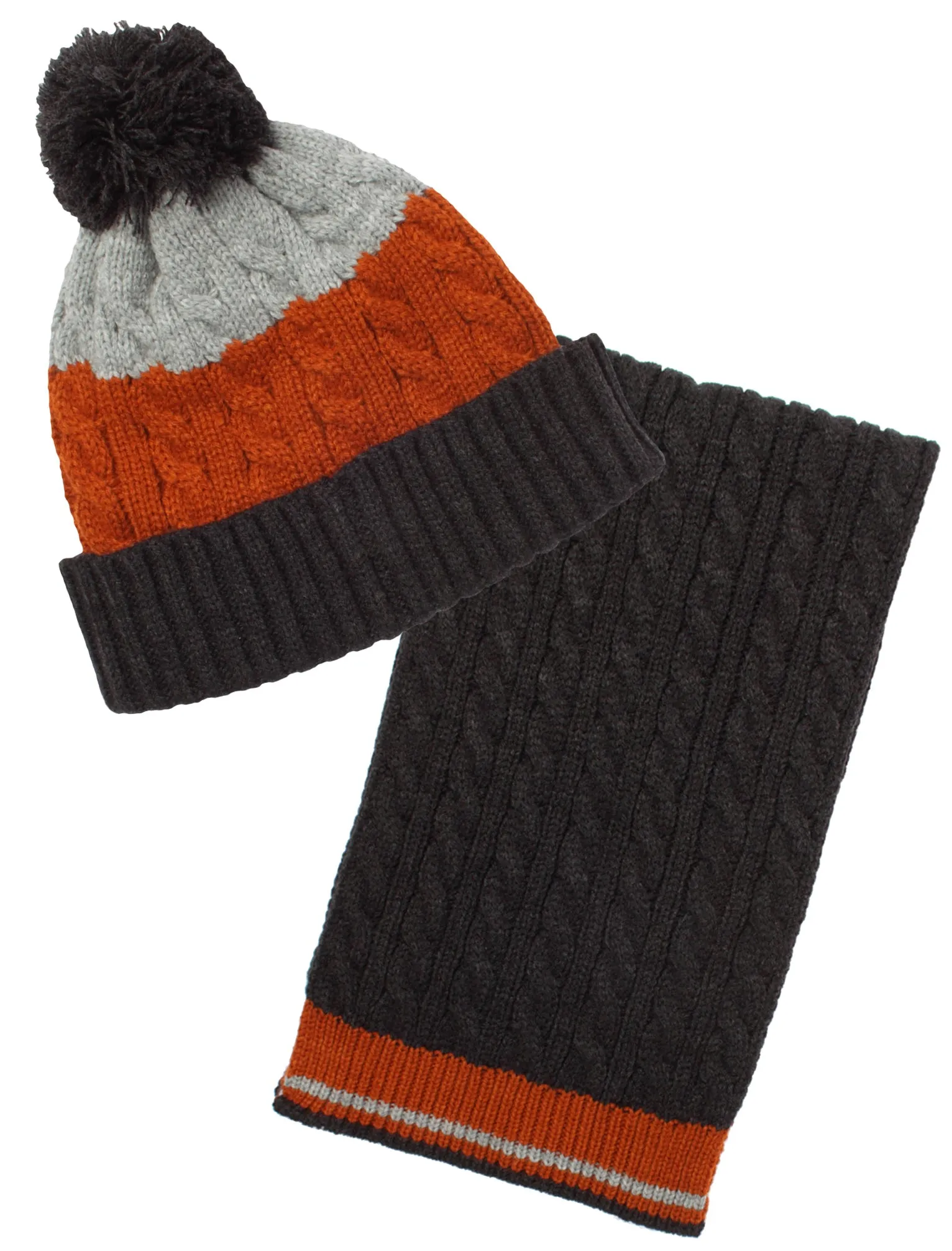 Unisex Tokyo Laundry Salzburg Hat and Scarf Set