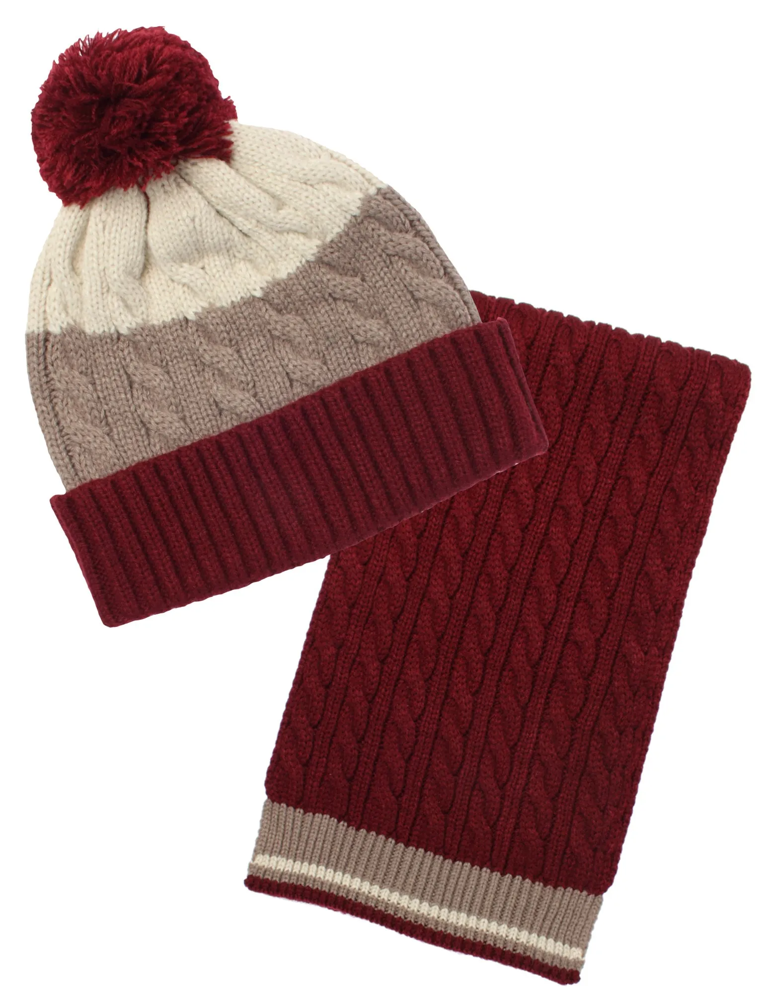 Unisex Tokyo Laundry Salzburg Hat and Scarf Set