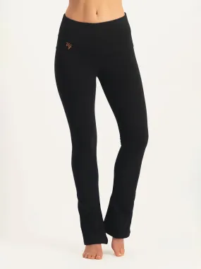 Urban Goddess Pranafied Flared Yoga Pants - Onyx Black