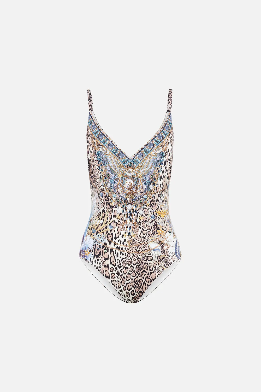 V NECK UNDERWIRE ONE PIECE SEAHORSE SONNET