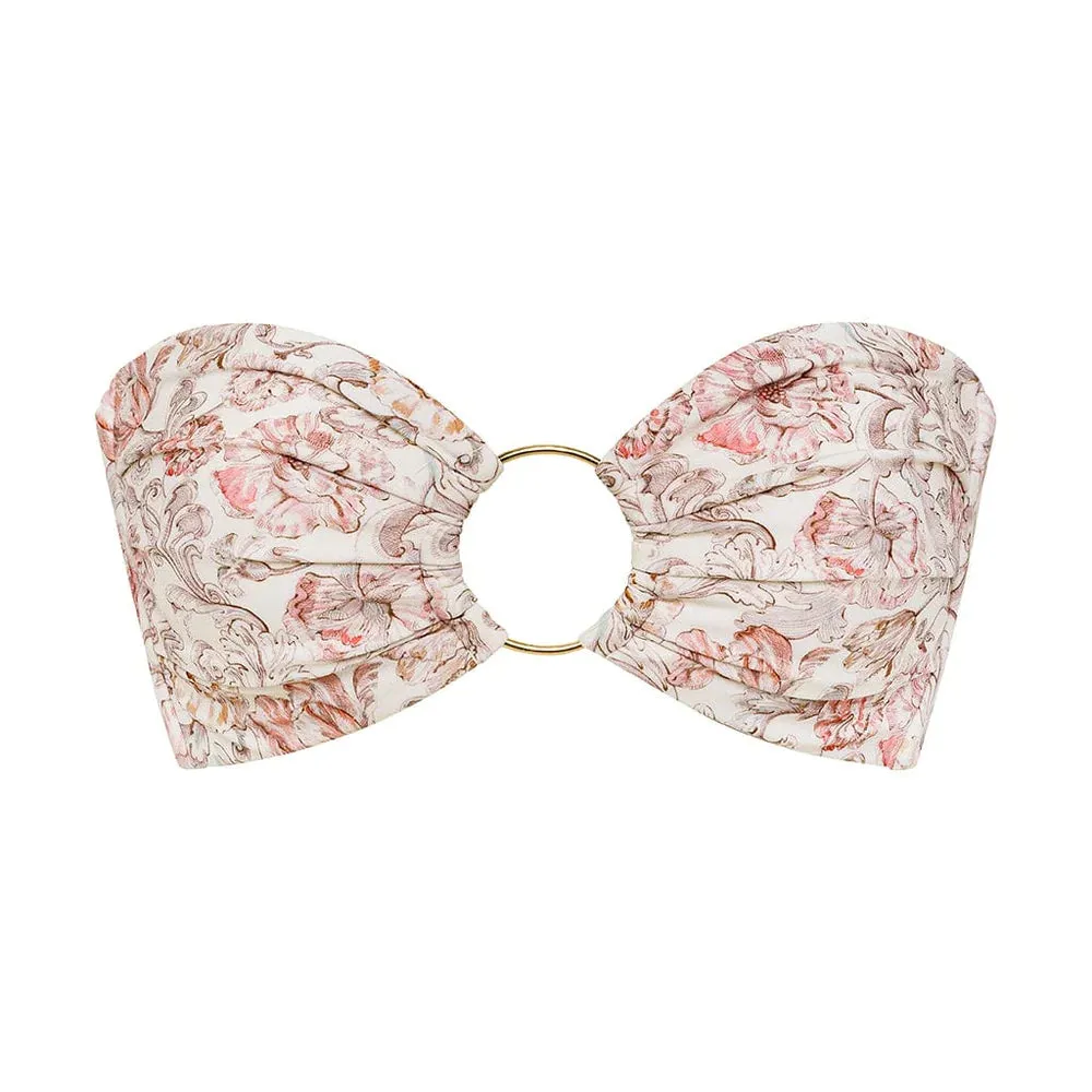 Venecia Floral Tori Ties Bandeau