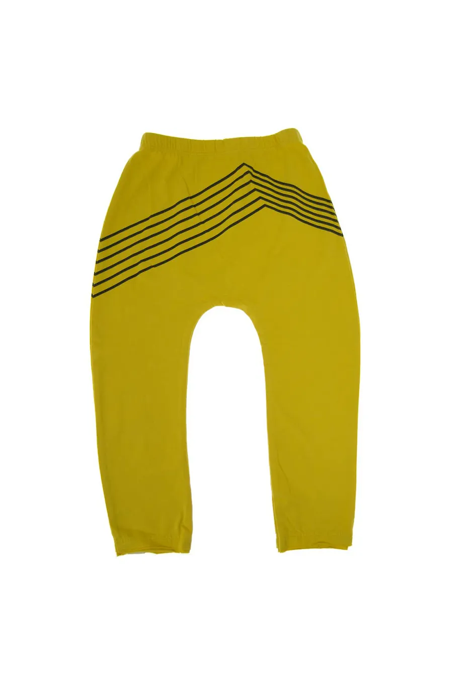 Vinyl DJ Kids Joggers | Yellow