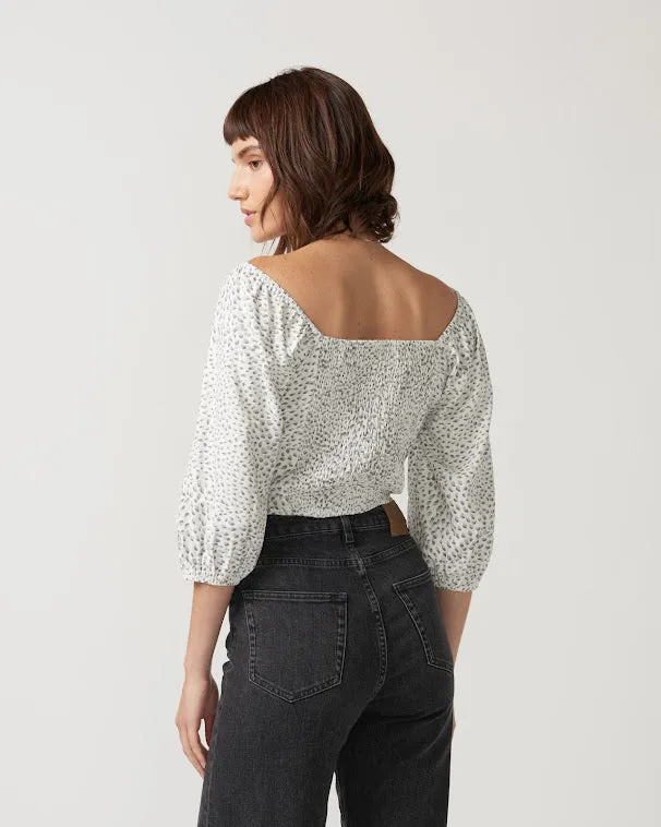 Vivi Crop Sweetheart Top