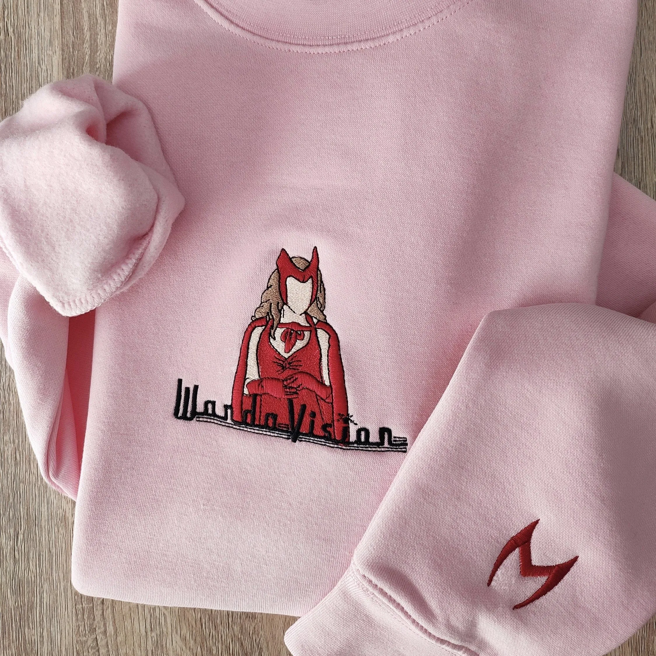 Wanda x Vision Personalized Graphic Hoodies - The Ultimate Meme Shirt and Gag Gift for Women