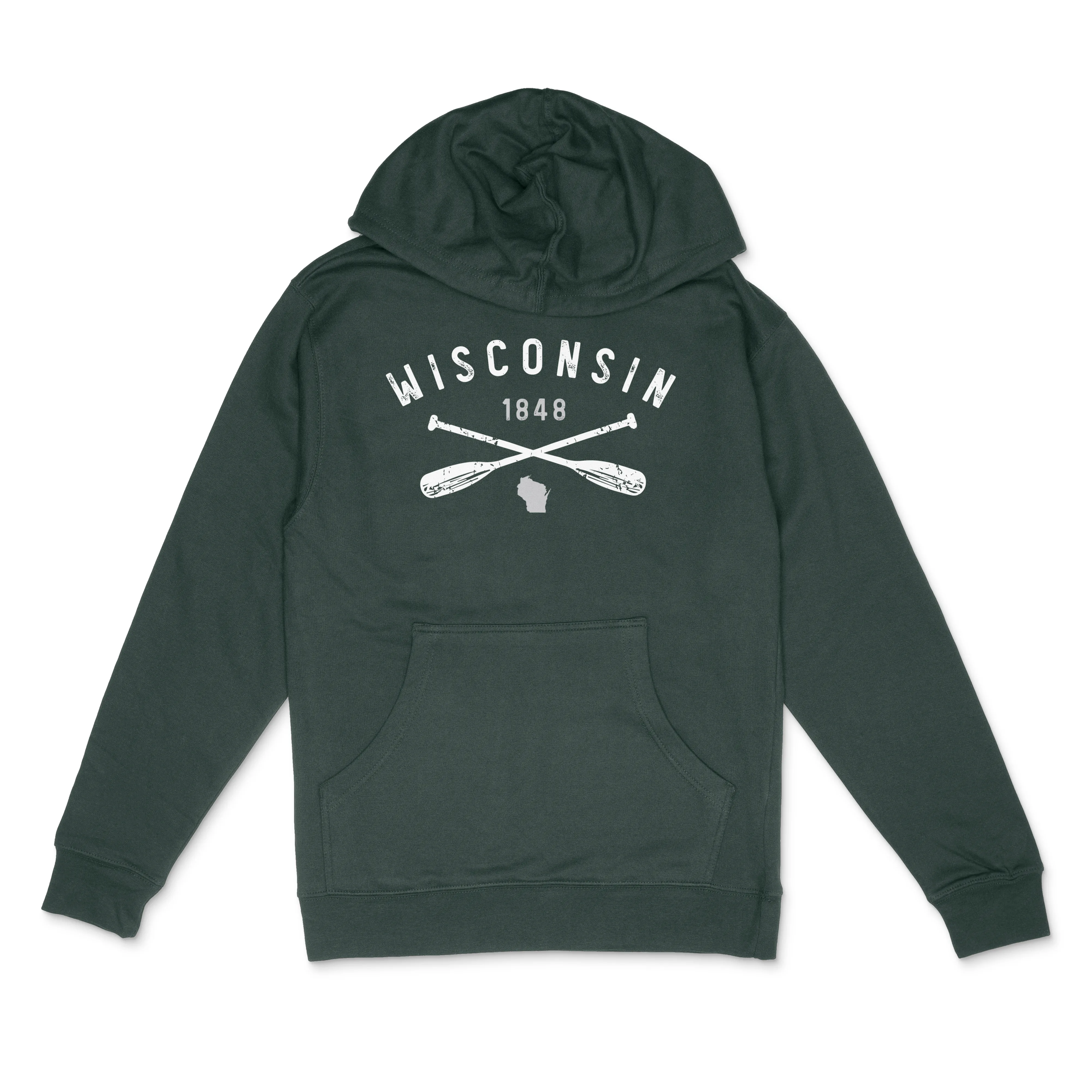 WI124 Midweight Hooded Sweatshirt