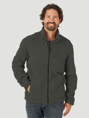 Wrangler | Dark Green Sherpa Jacket