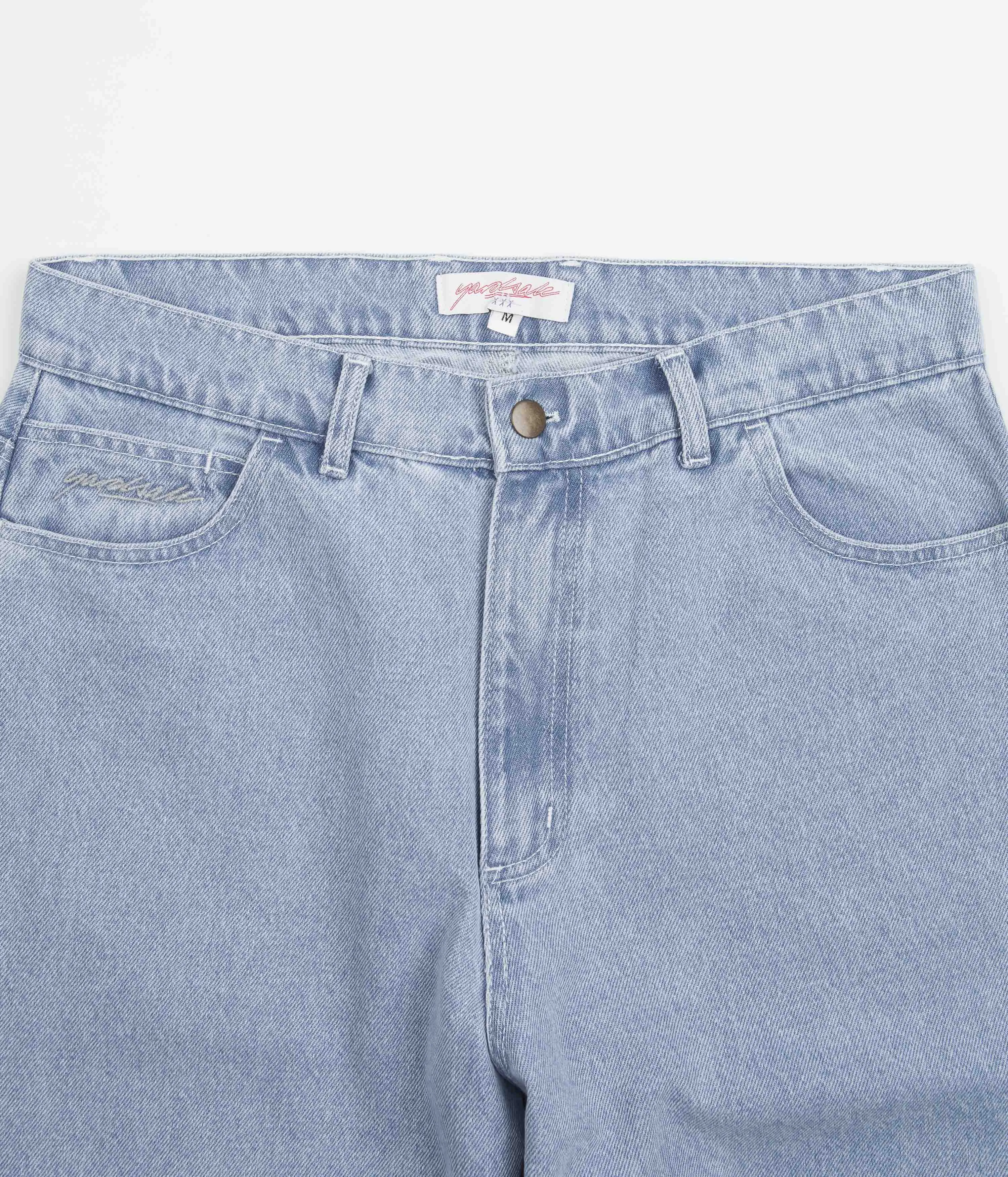 Yardsale Phantasy Jeans - Light Denim / White