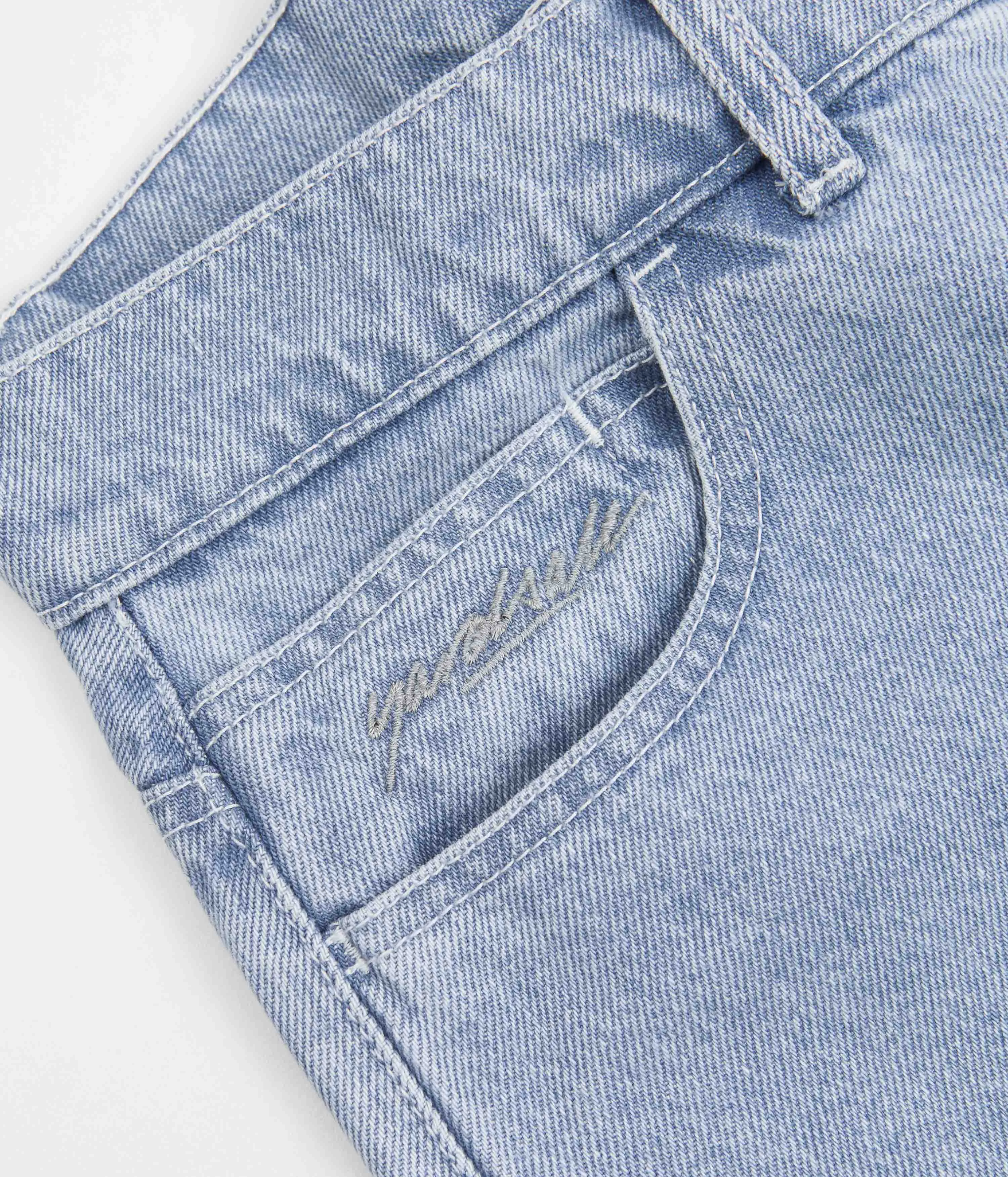 Yardsale Phantasy Jeans - Light Denim / White