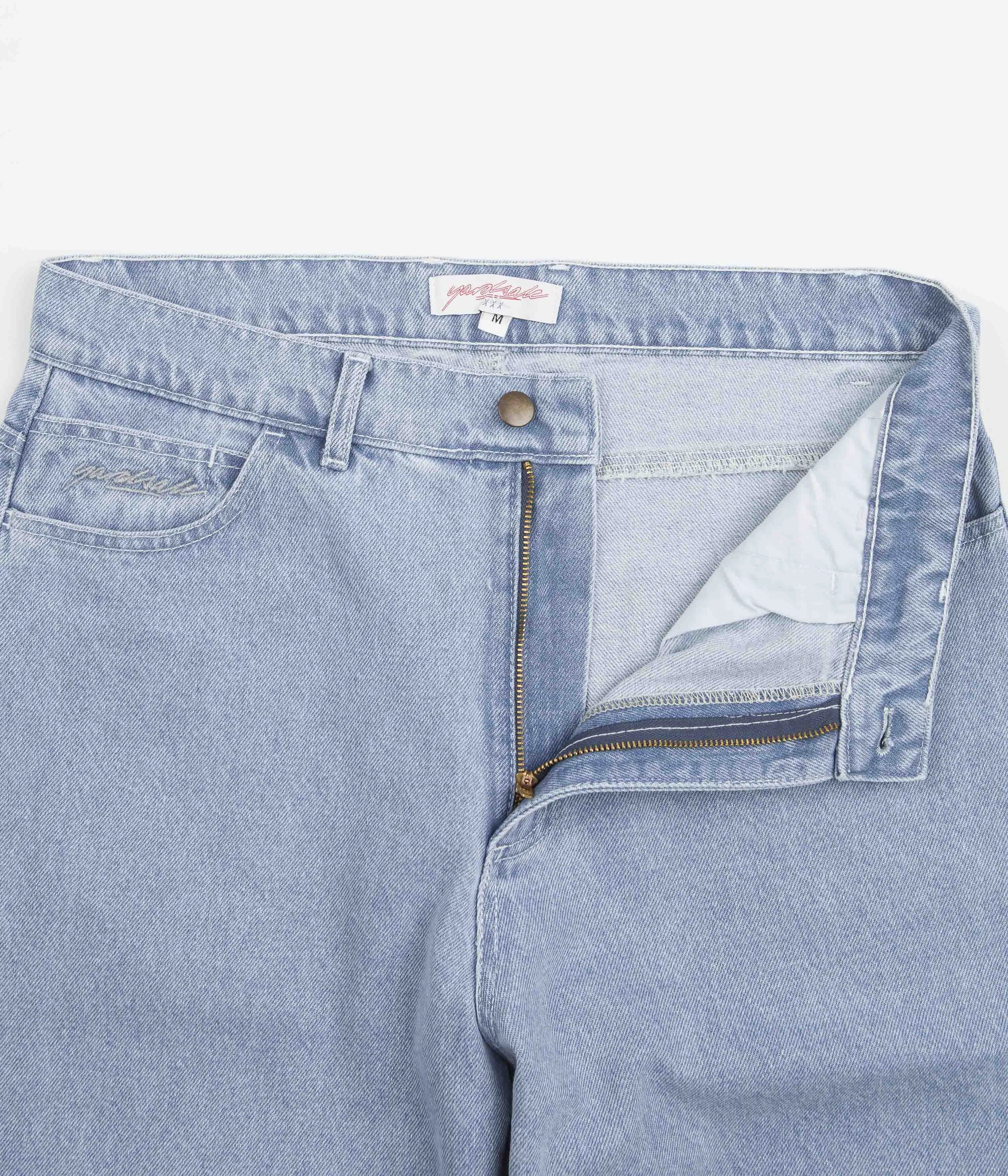 Yardsale Phantasy Jeans - Light Denim / White